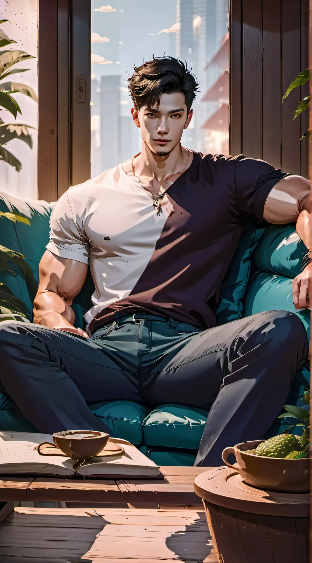 ai character: Dión background