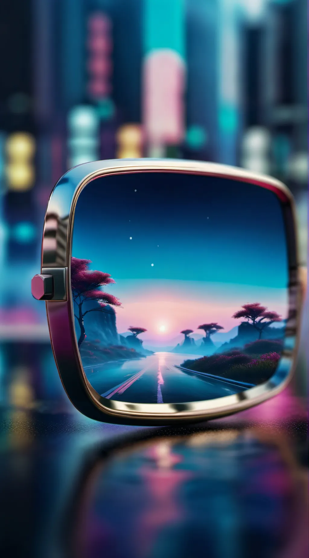 ai character: Glisten  background