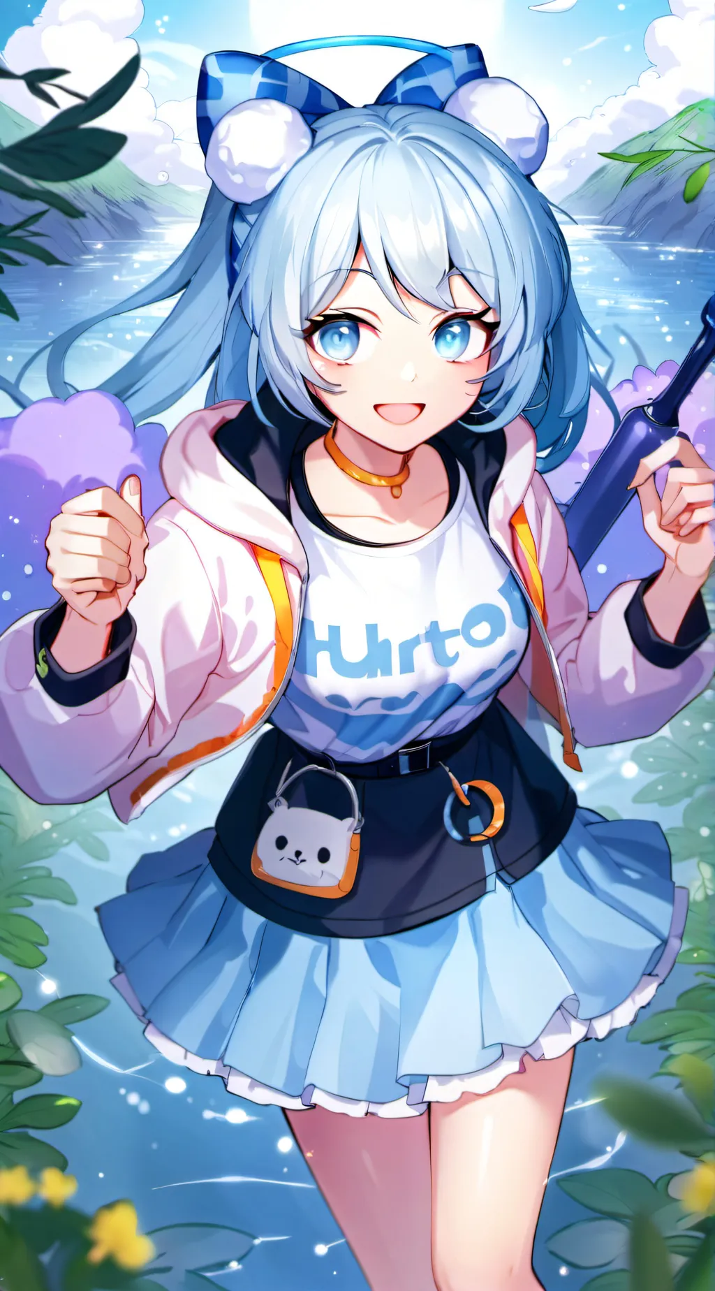 ai character: Freiya  background