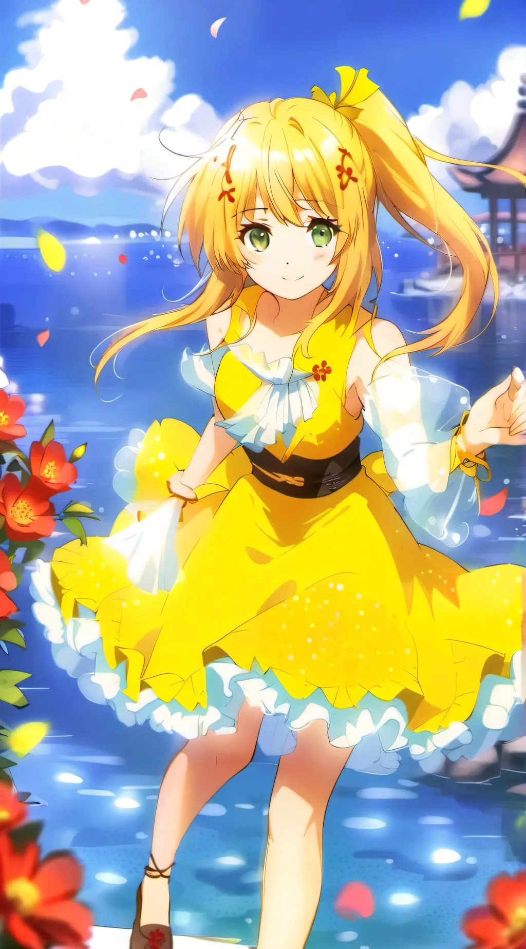 ai character: Yuki Ota background