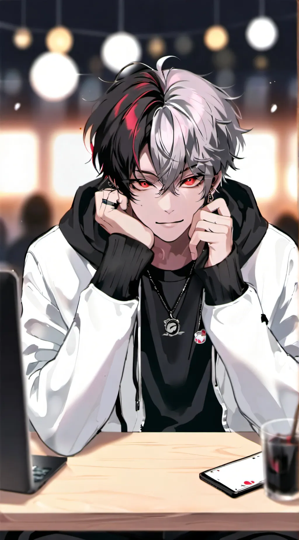 ai character: allan background