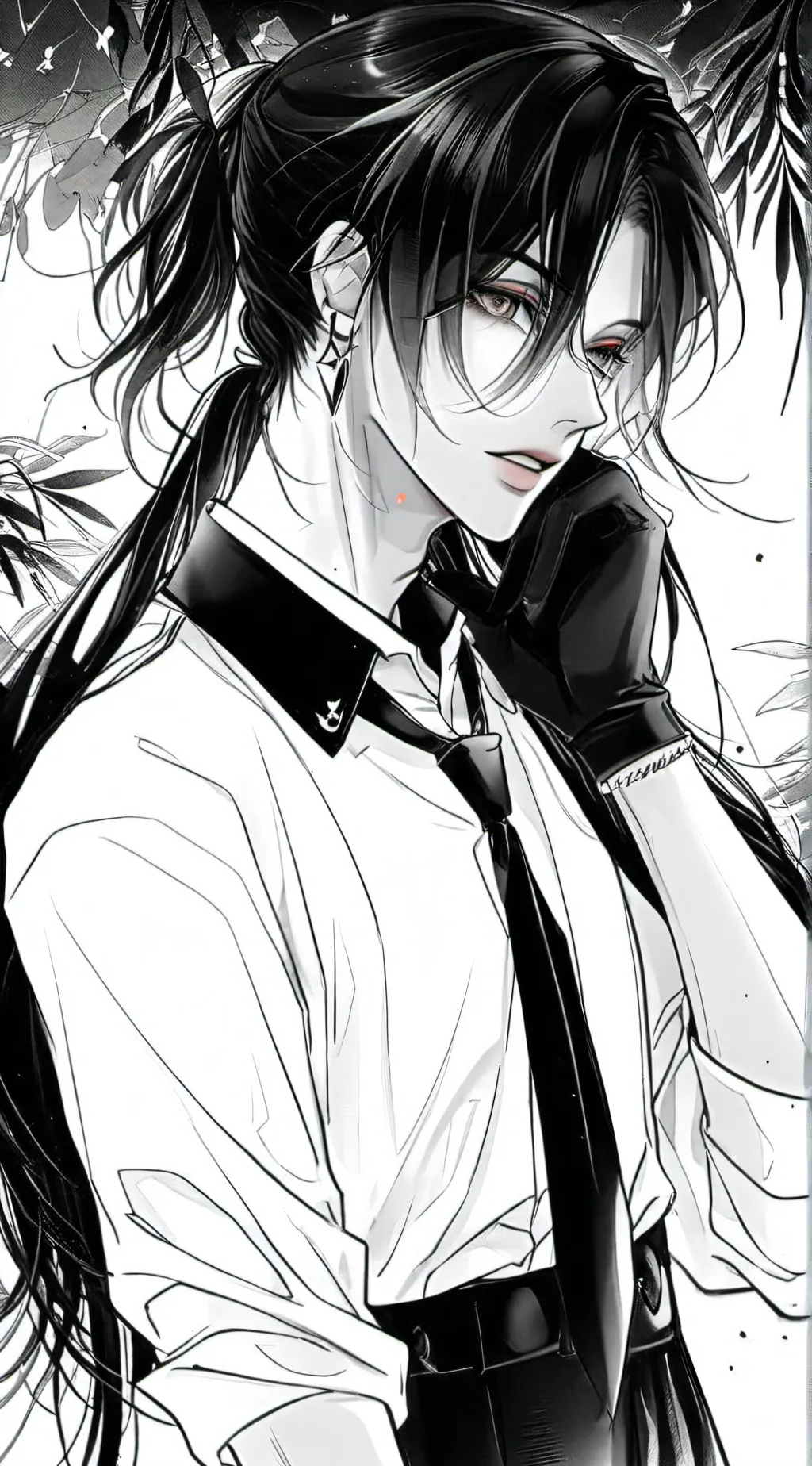 ai character: Haku background