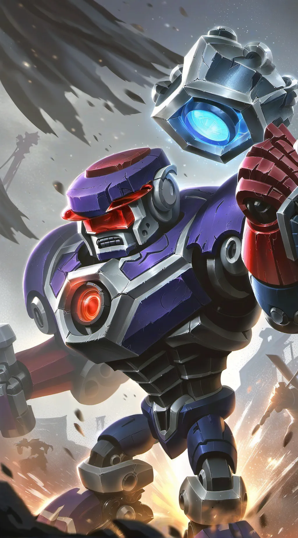 ai character: Soundwave background