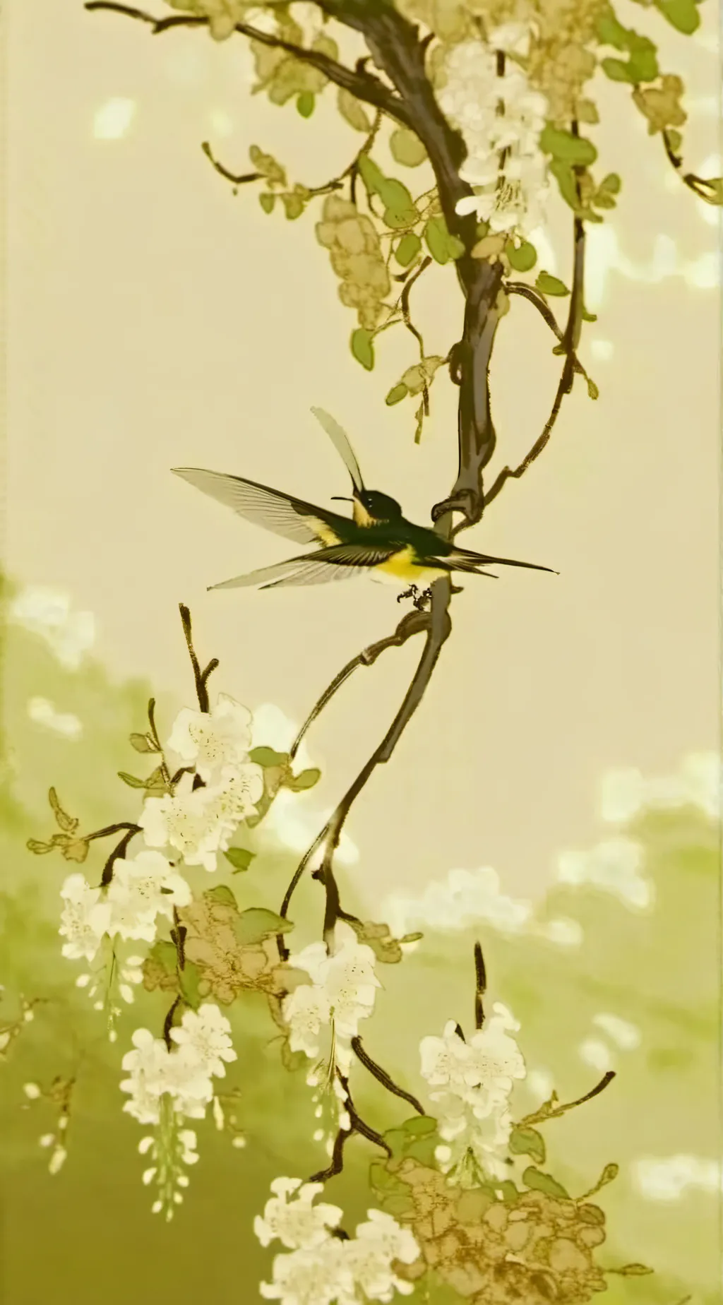 ai character: Hatsuru background