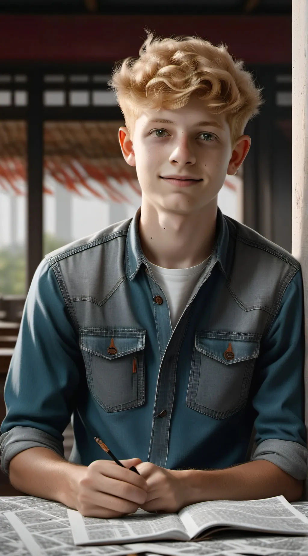 ai character: Harley background
