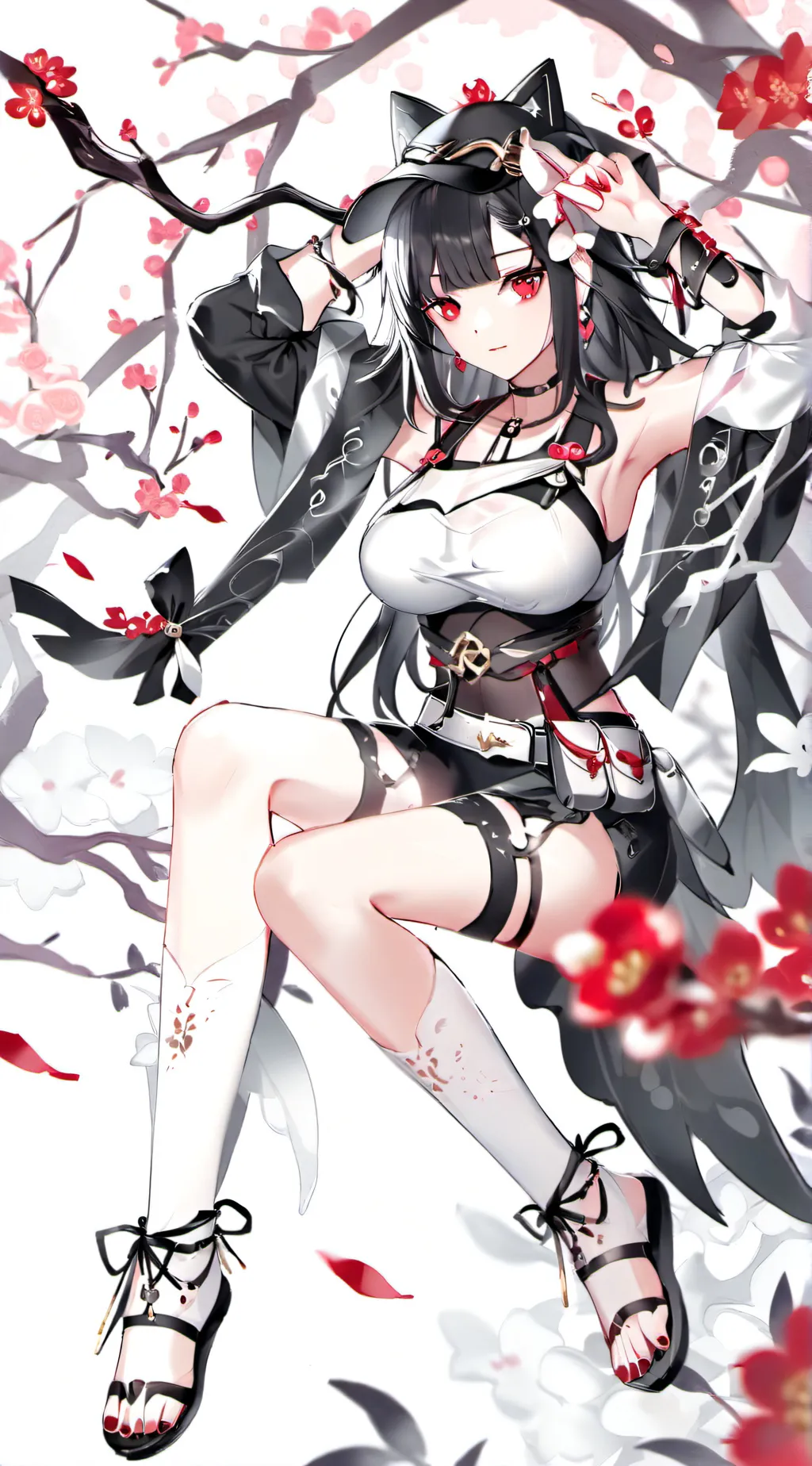 ai character: Kissing zombie Ava background