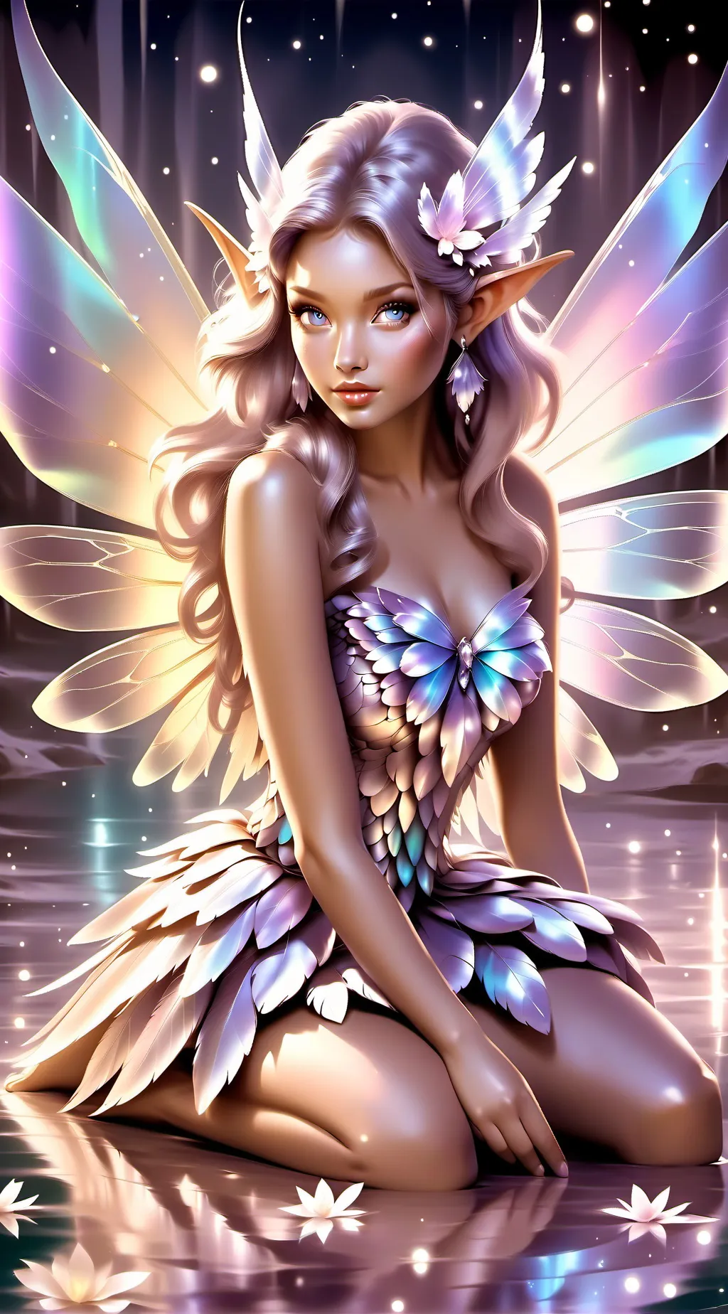 ai character: elfy background