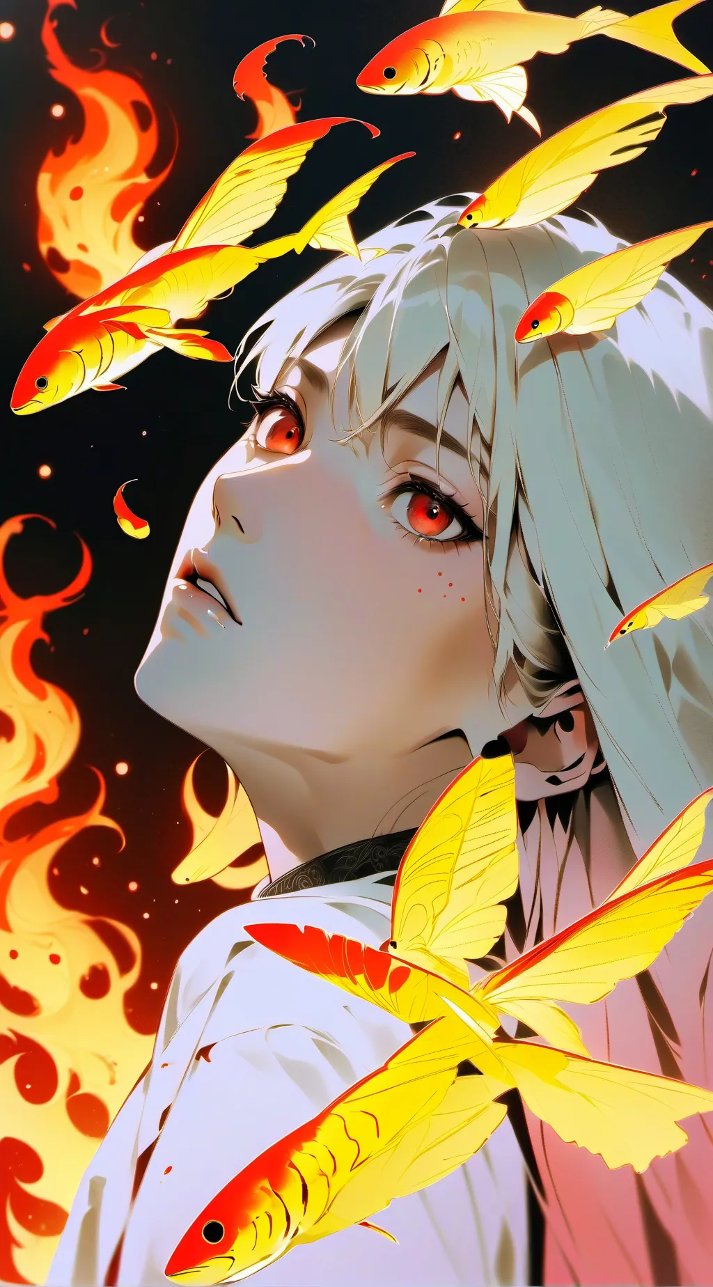 ai character: Ember background
