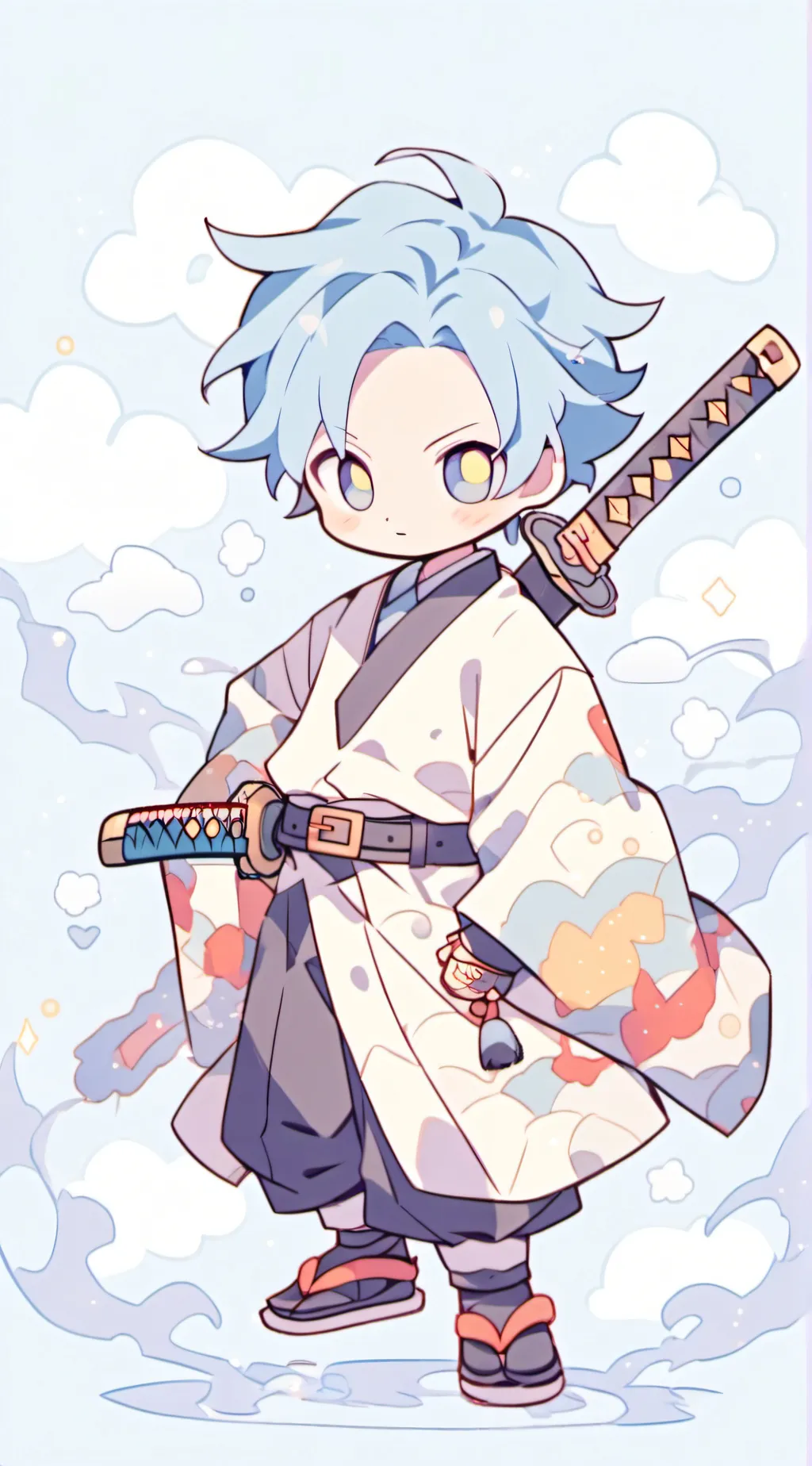 ai character: Tsuki Xiaver background
