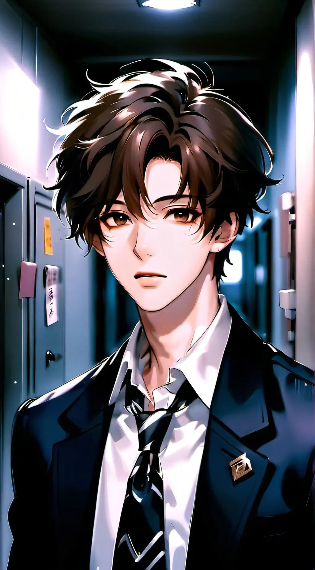 ai character: Noah baker background