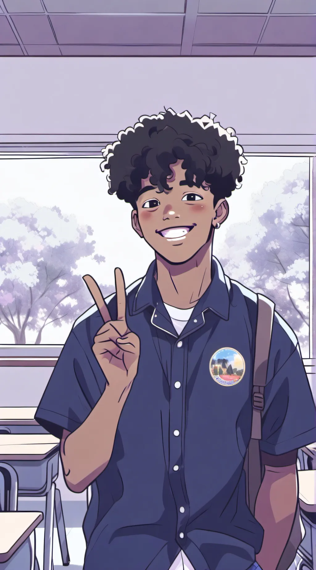 ai character: Ronaldo jr. background