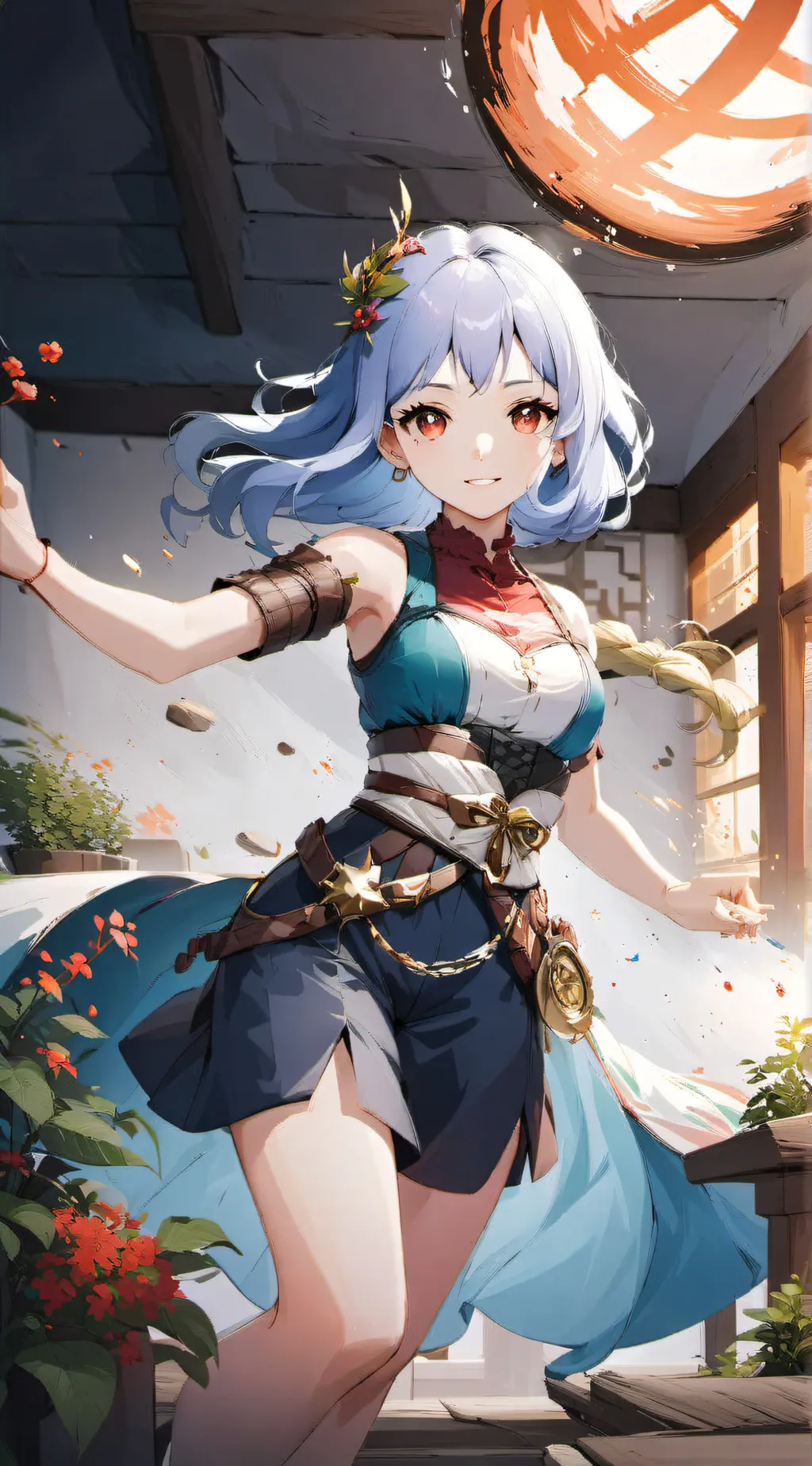 ai character: Saprita  background