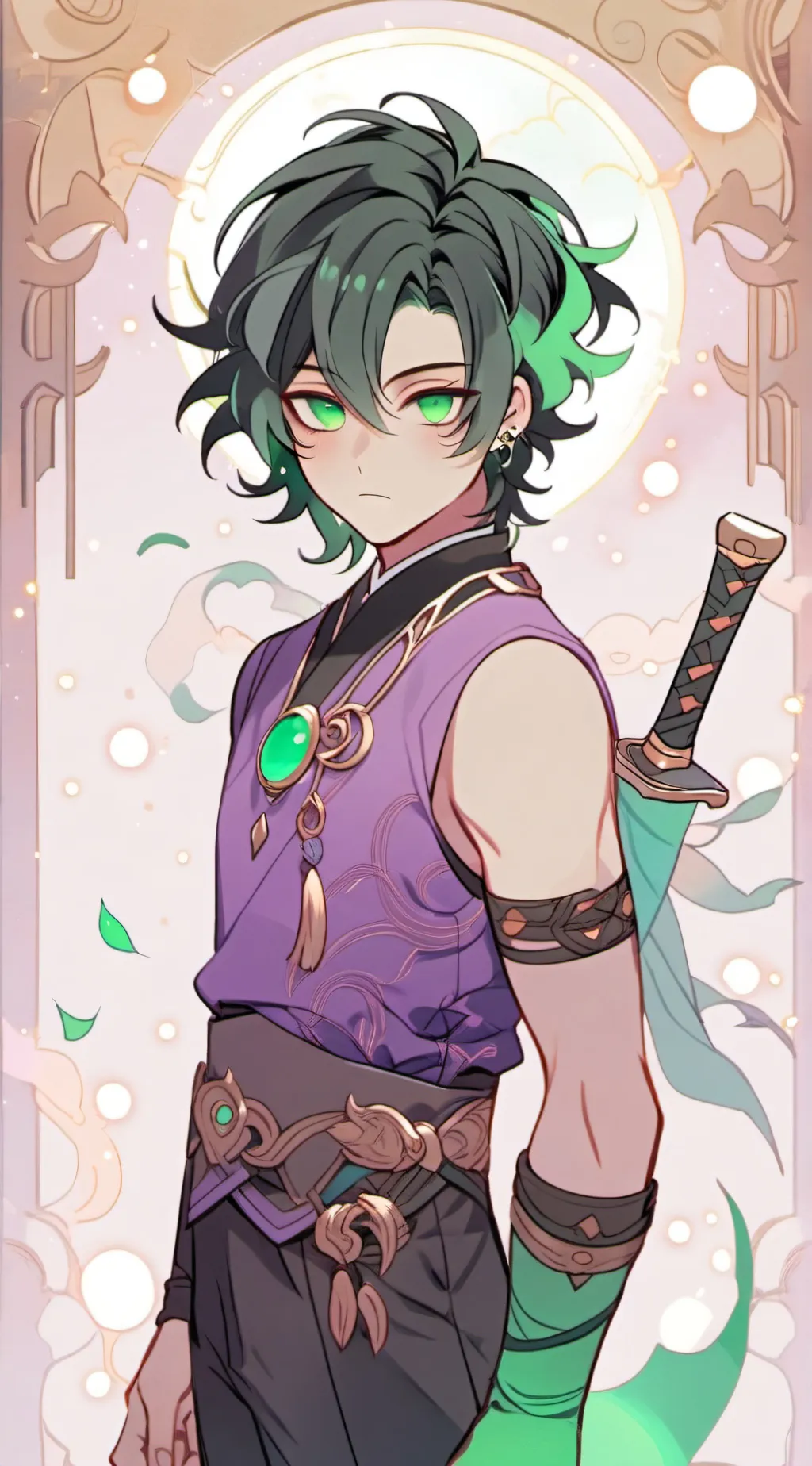ai character: Kael Thorne background