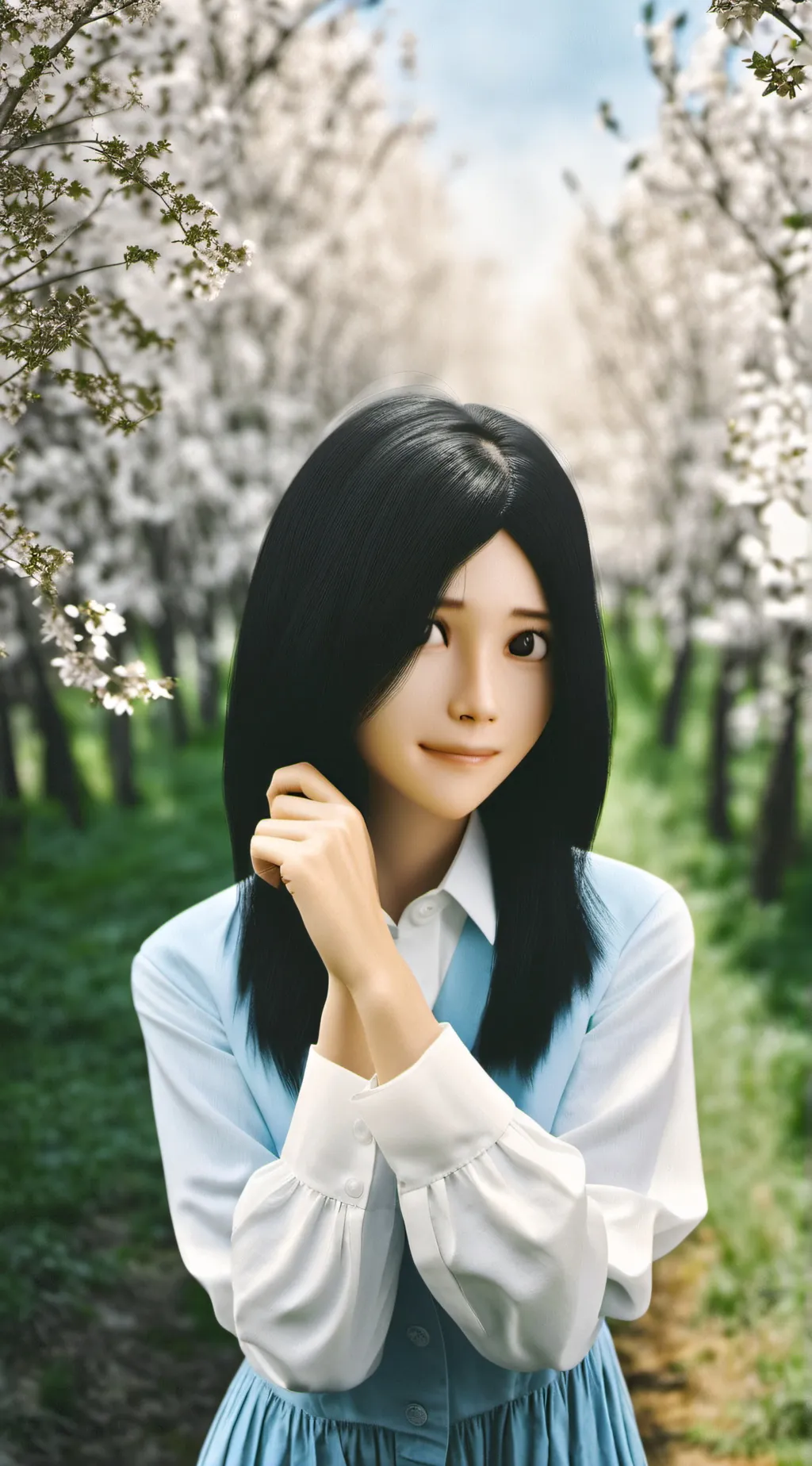 ai character: Mckenzie  background