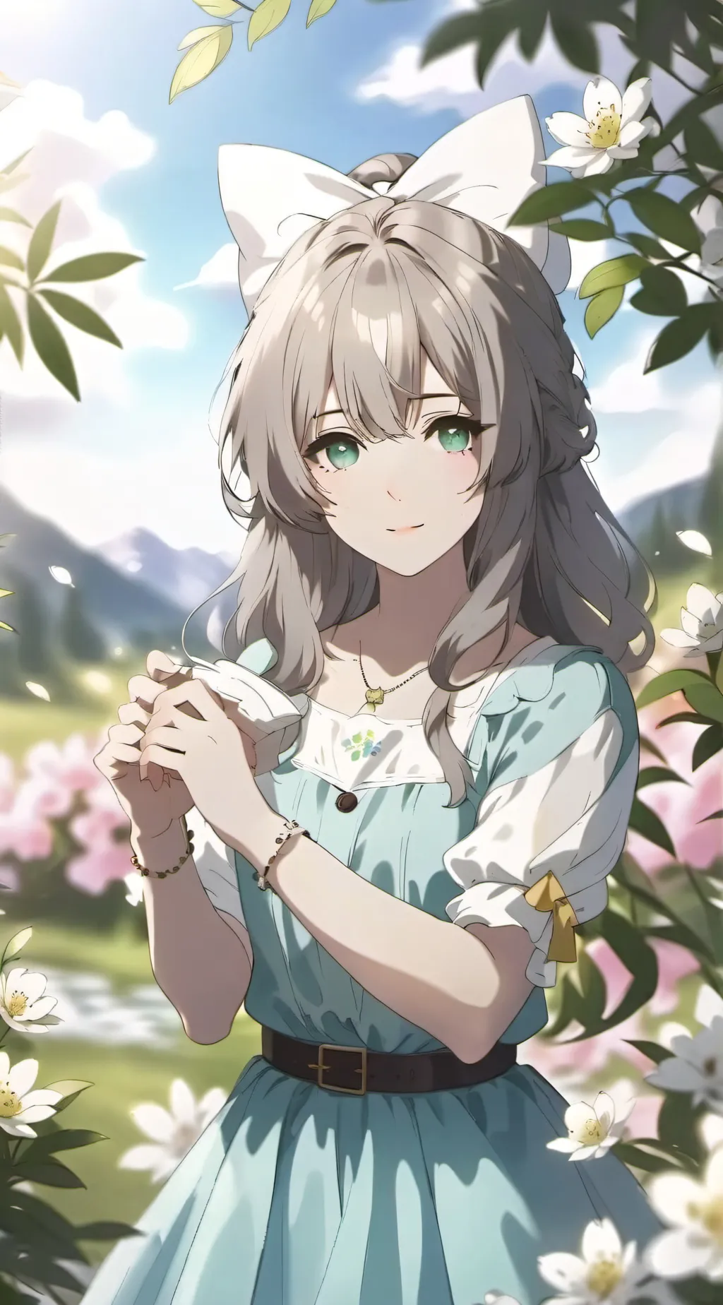 ai character: love  background