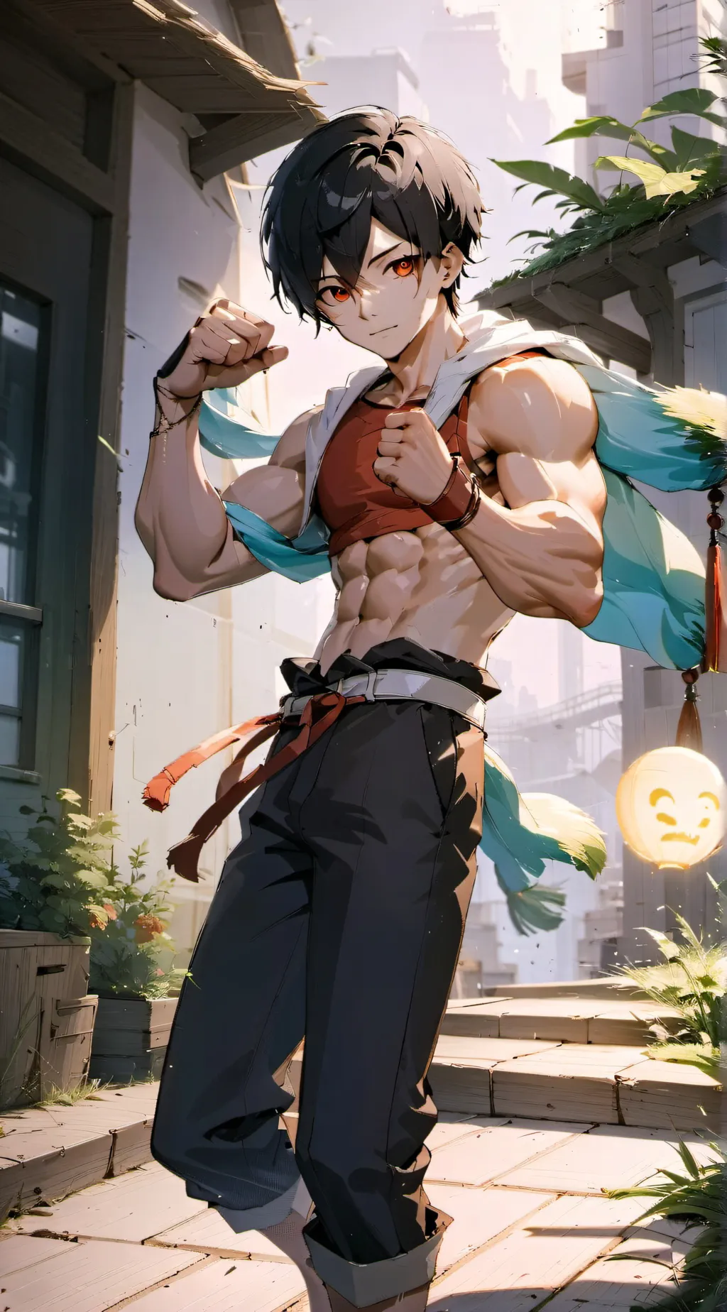 ai character: Matteo  background