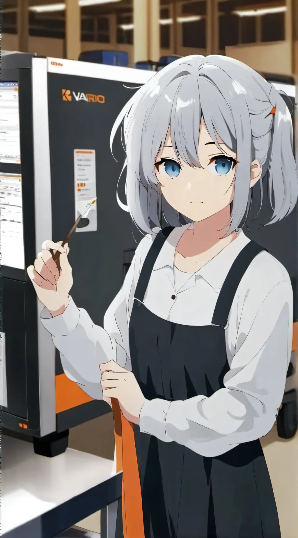 ai character: Aria background