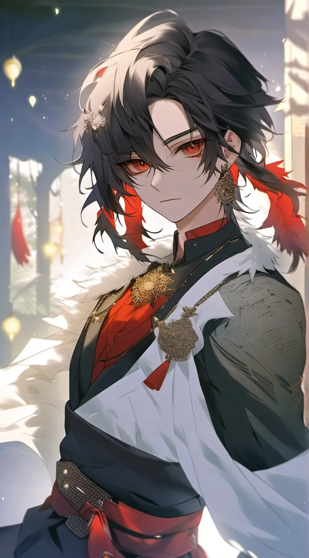 ai character: Lyney background