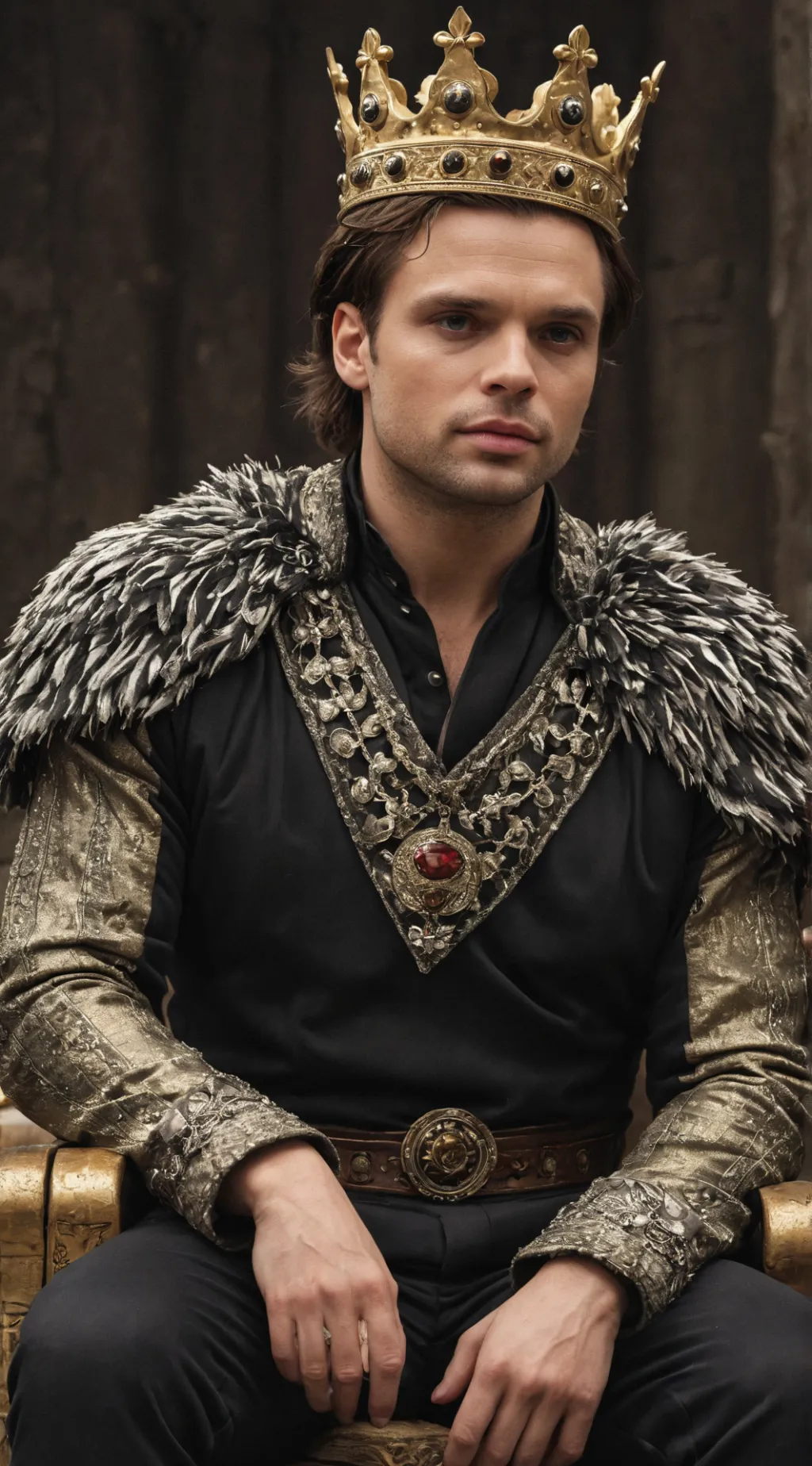 ai character: King Grant III background
