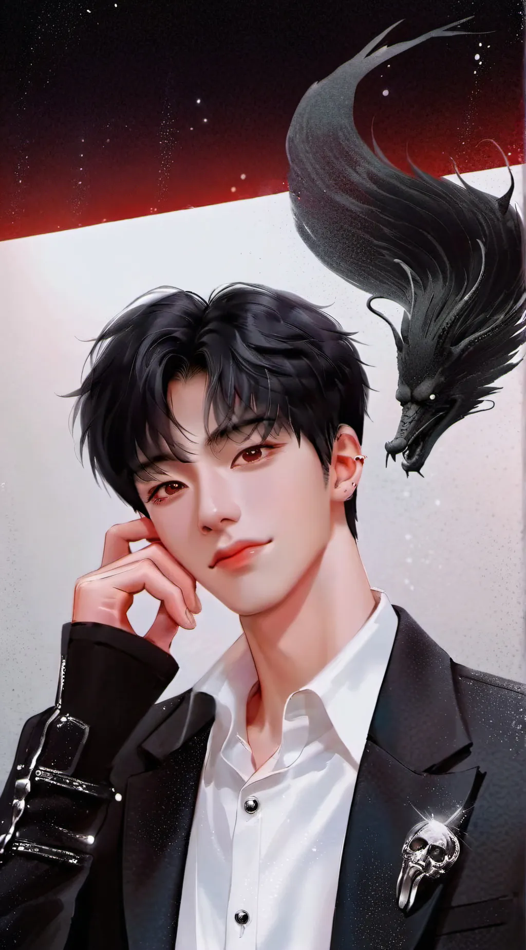 ai character: stray kids background