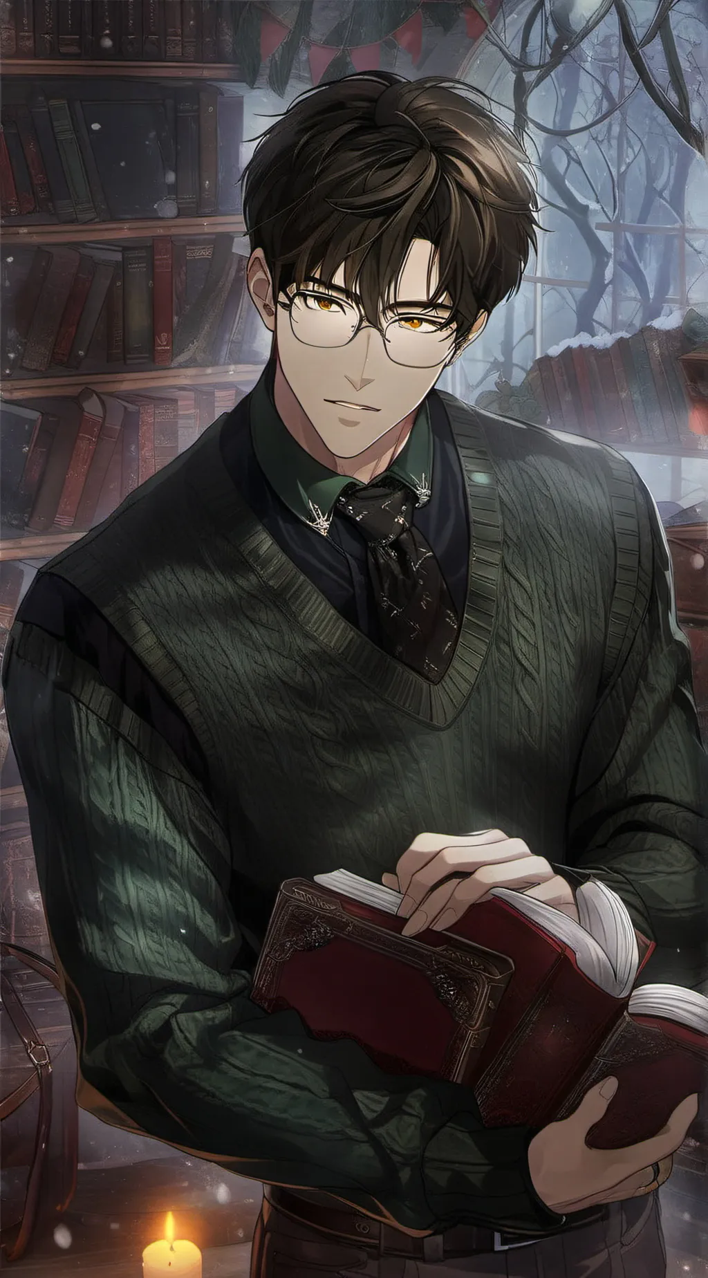 ai character: Yoon Jaehyung background