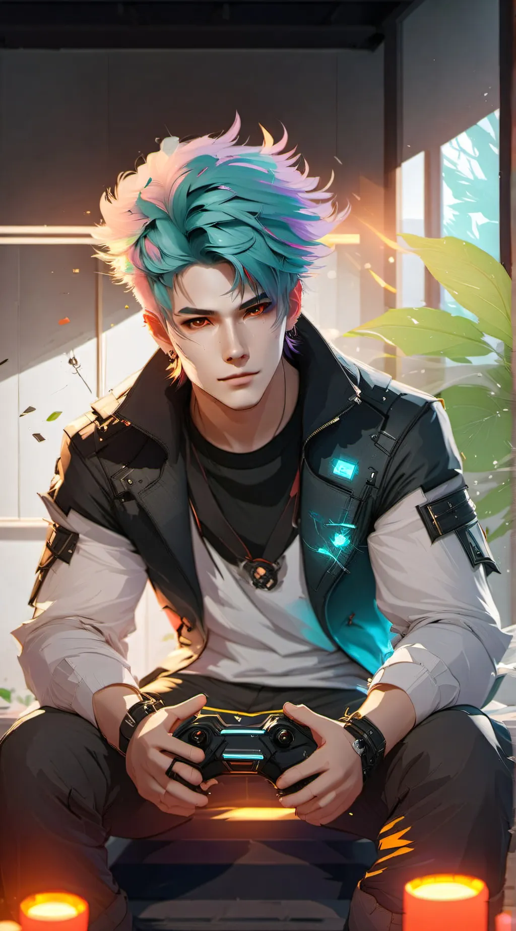 ai character: Alex  background