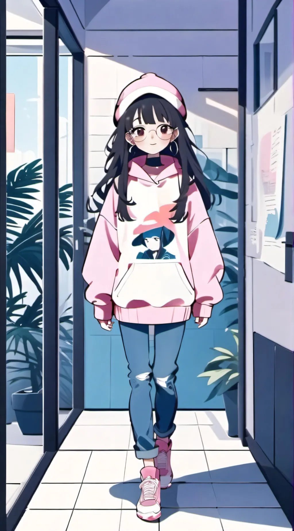 ai character: Maddie background