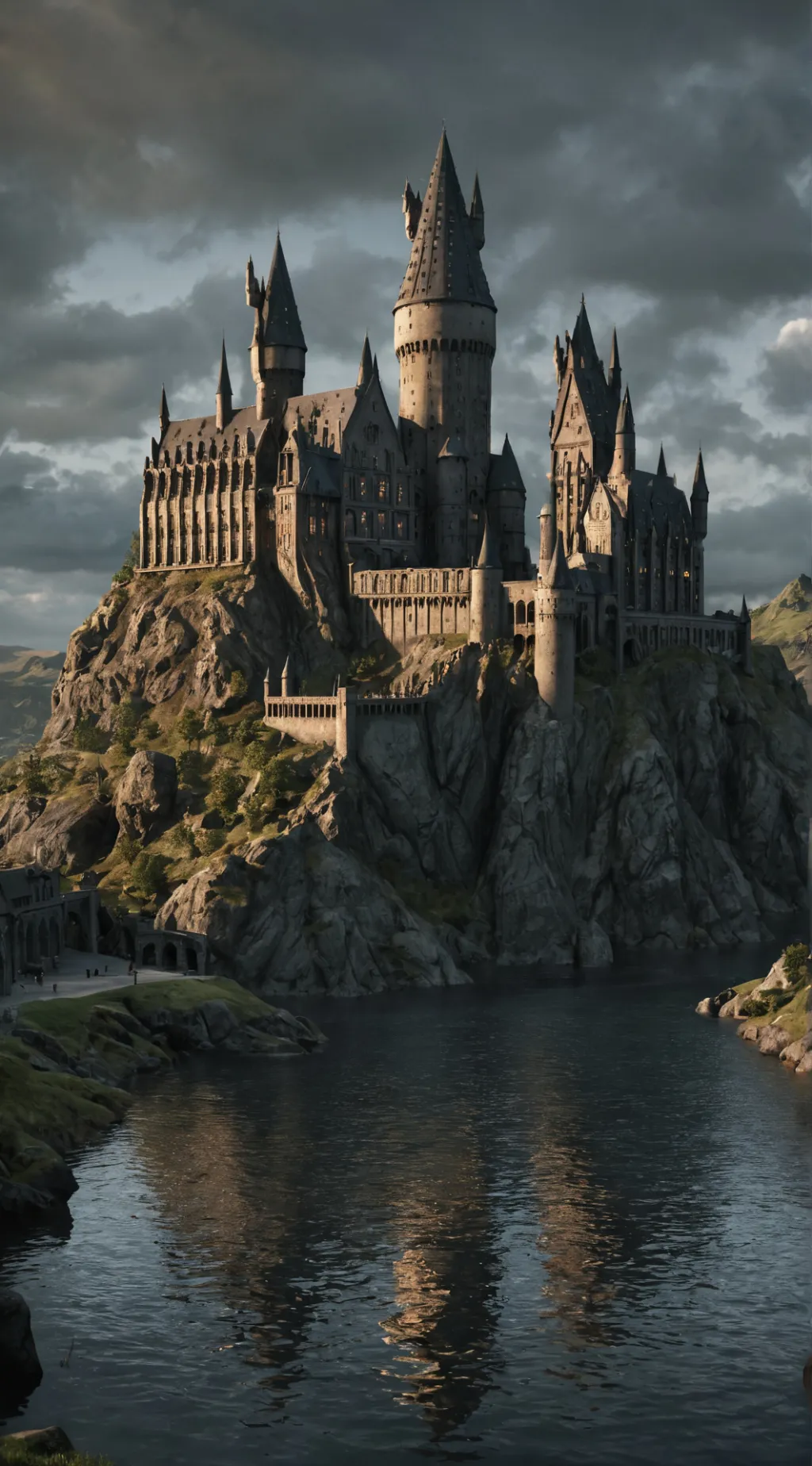 ai character: Hogwarts 3 background