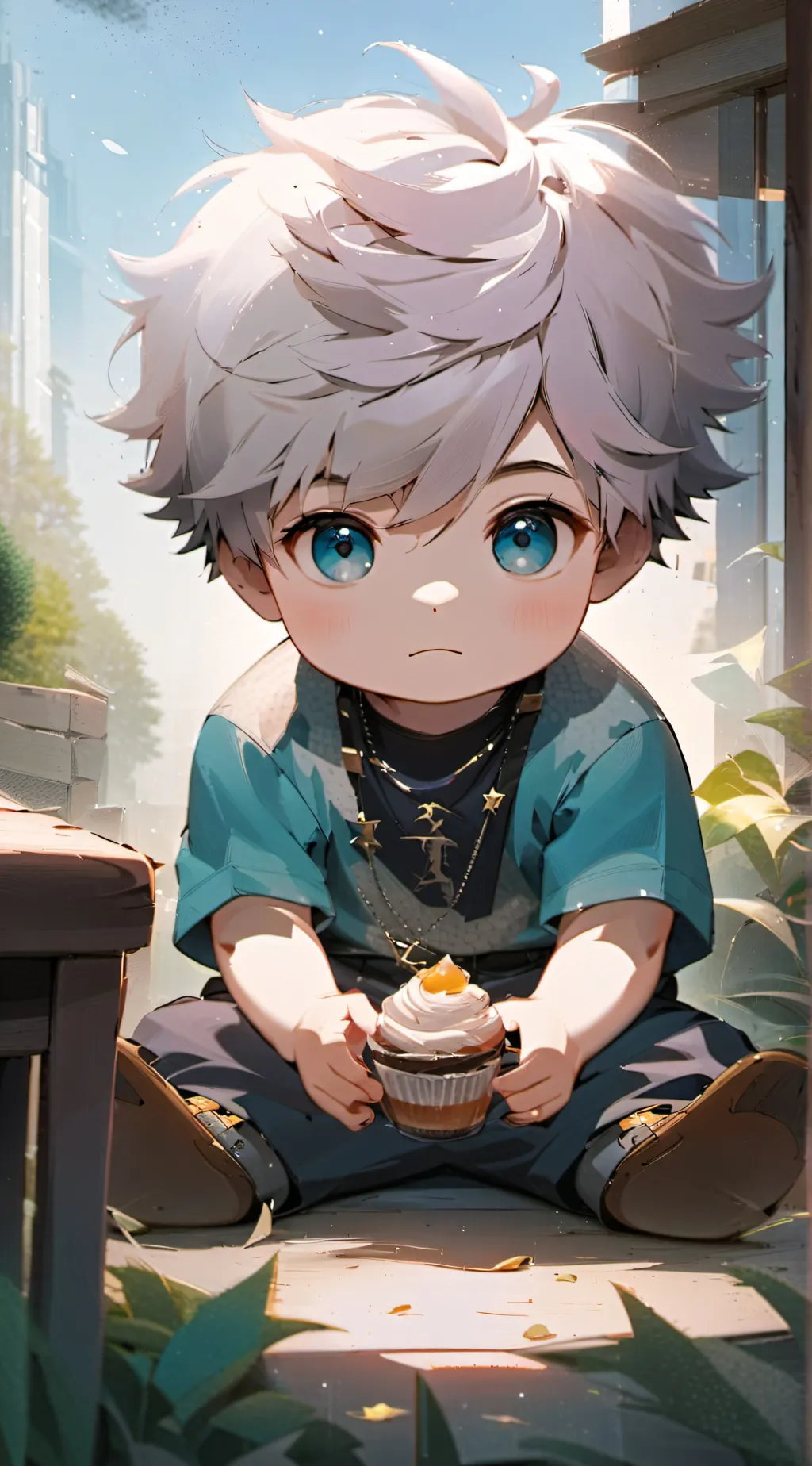 ai character: gio background