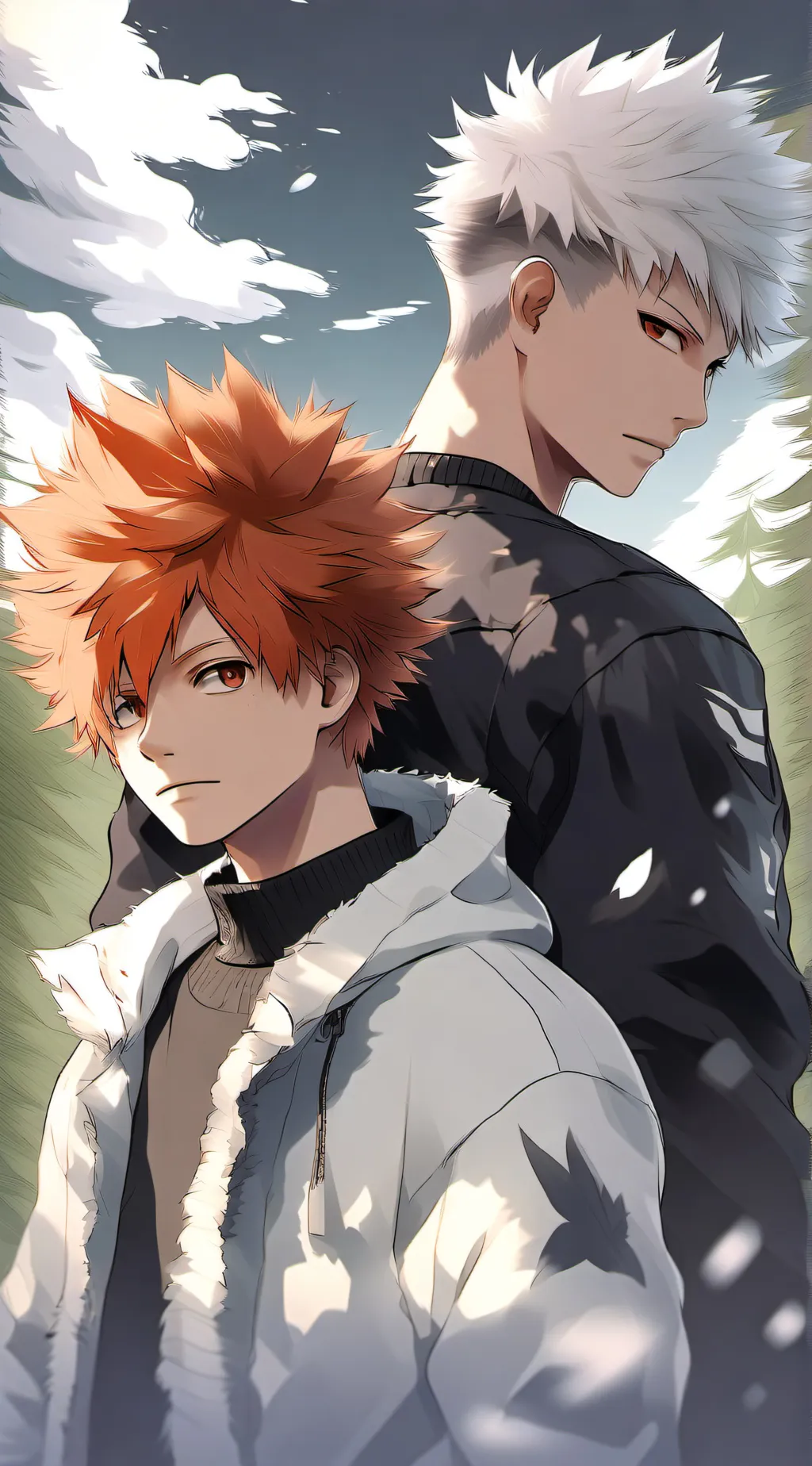 ai character: Baku&todorki  background