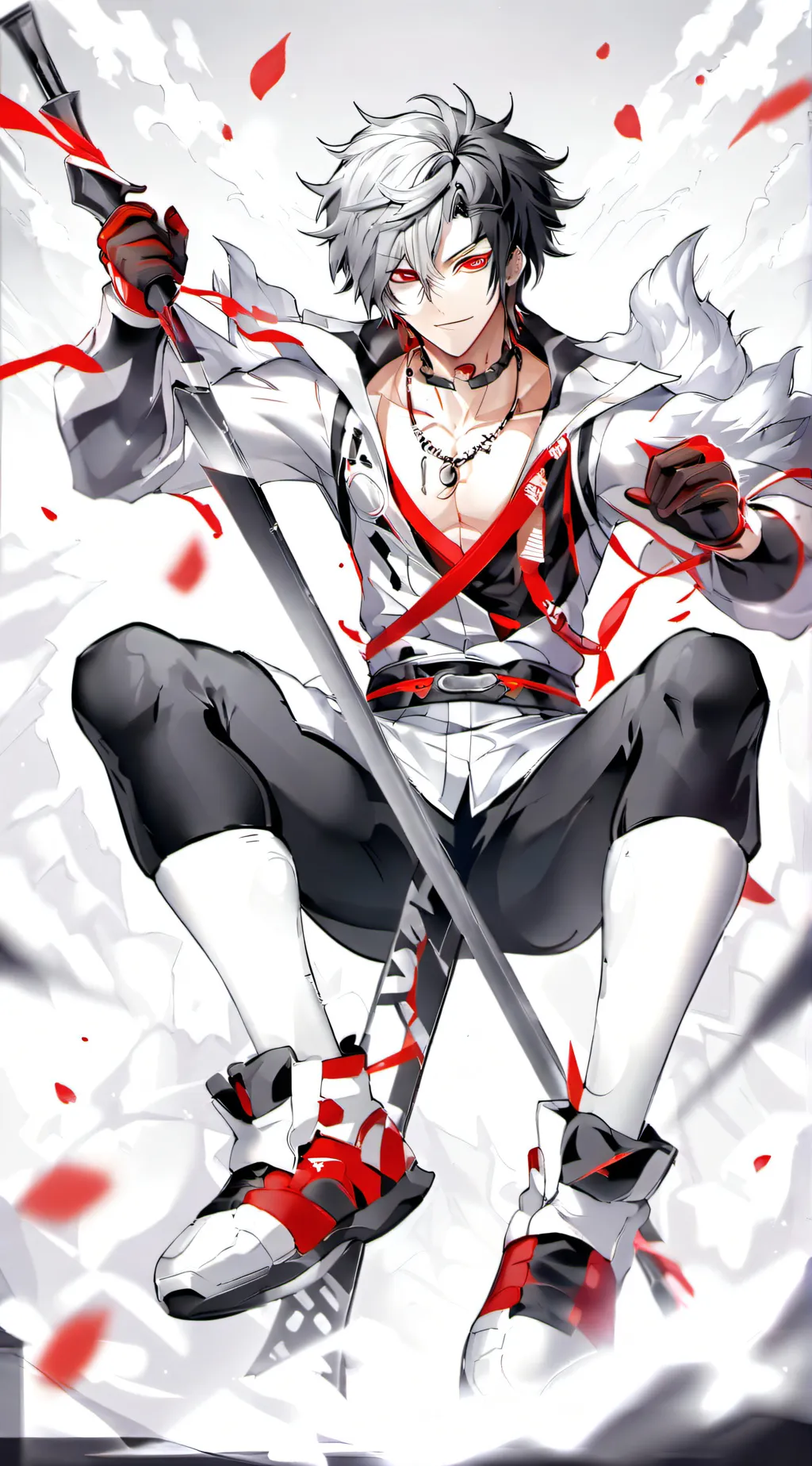 ai character: Mha Tough background