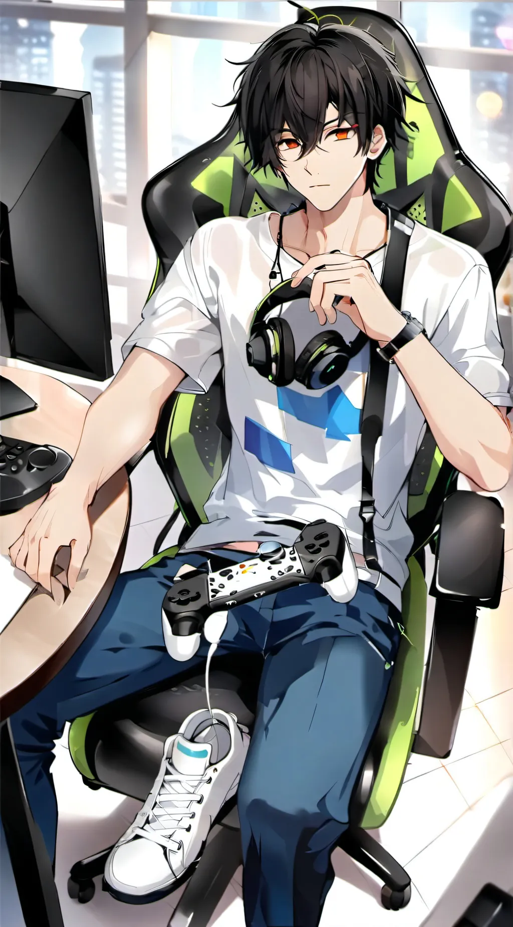 ai character: Liam background