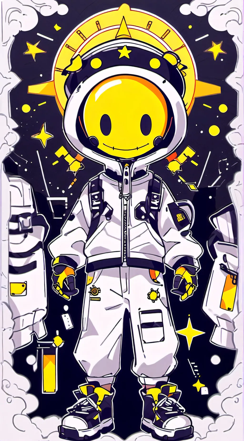 ai character: Solar background