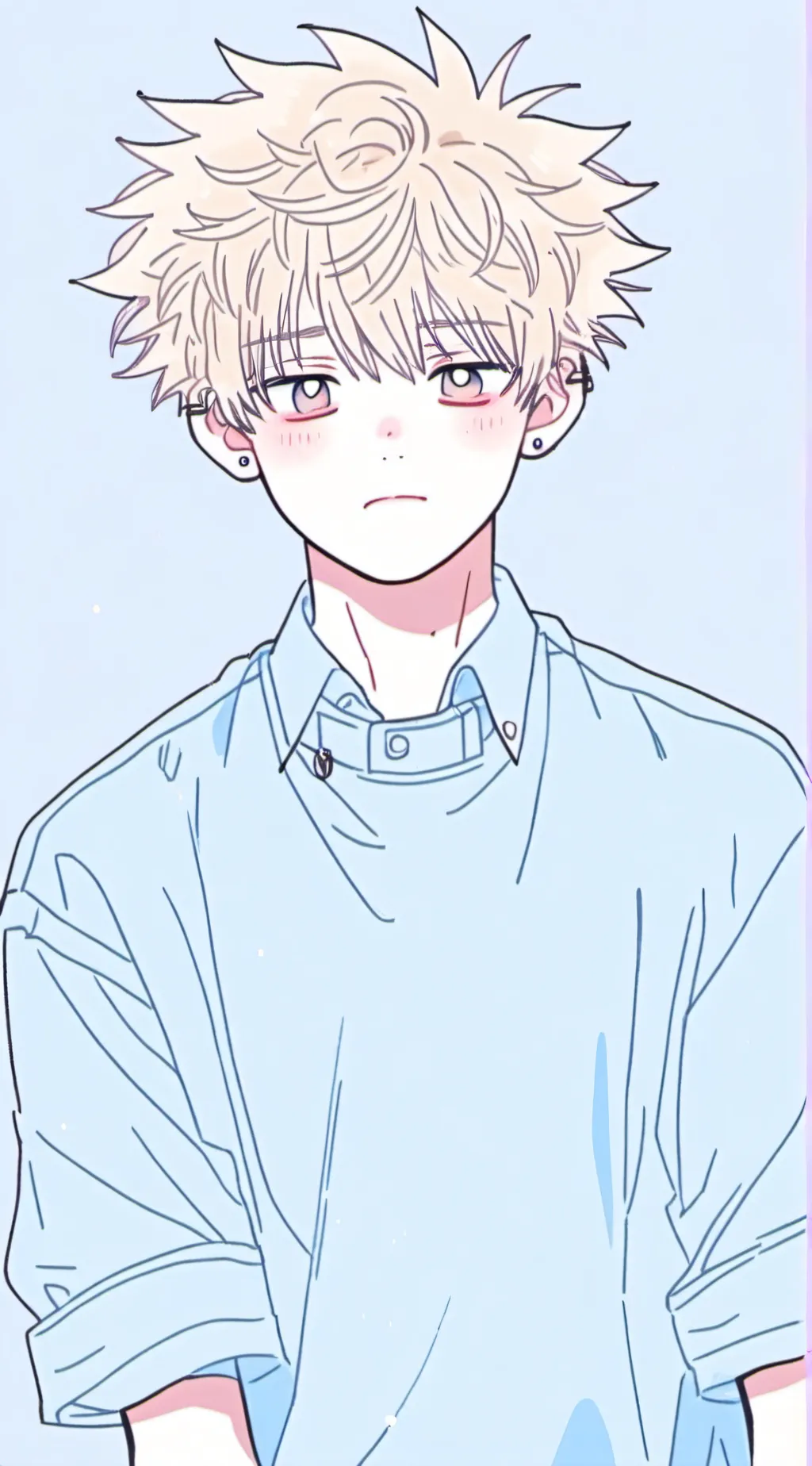 ai character: bakugo background
