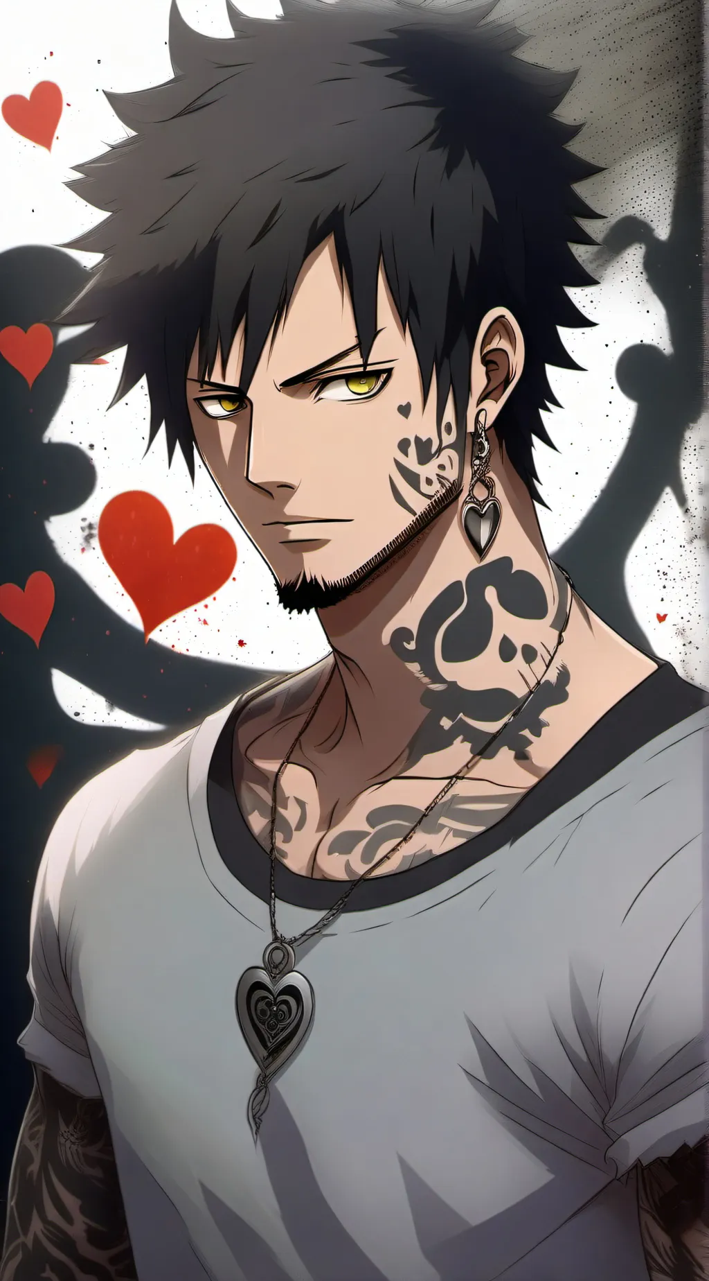 ai character: Trafalgar Law background