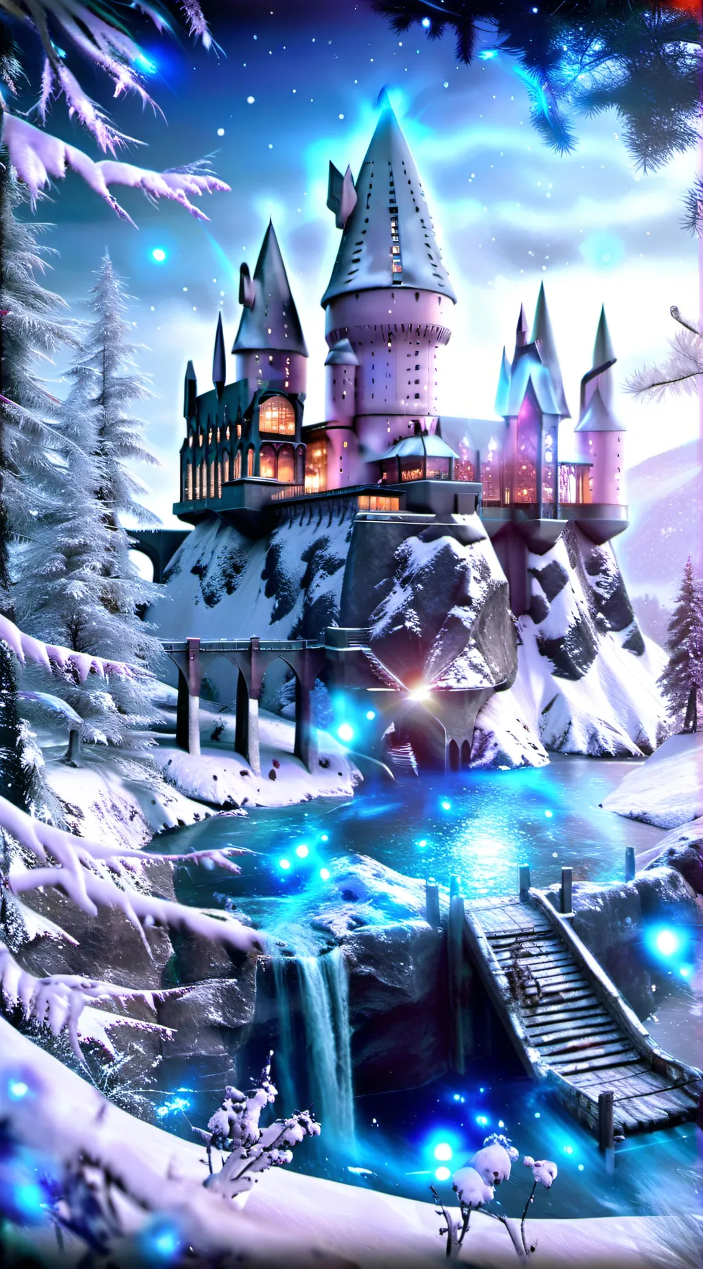ai character: Hogwarties background
