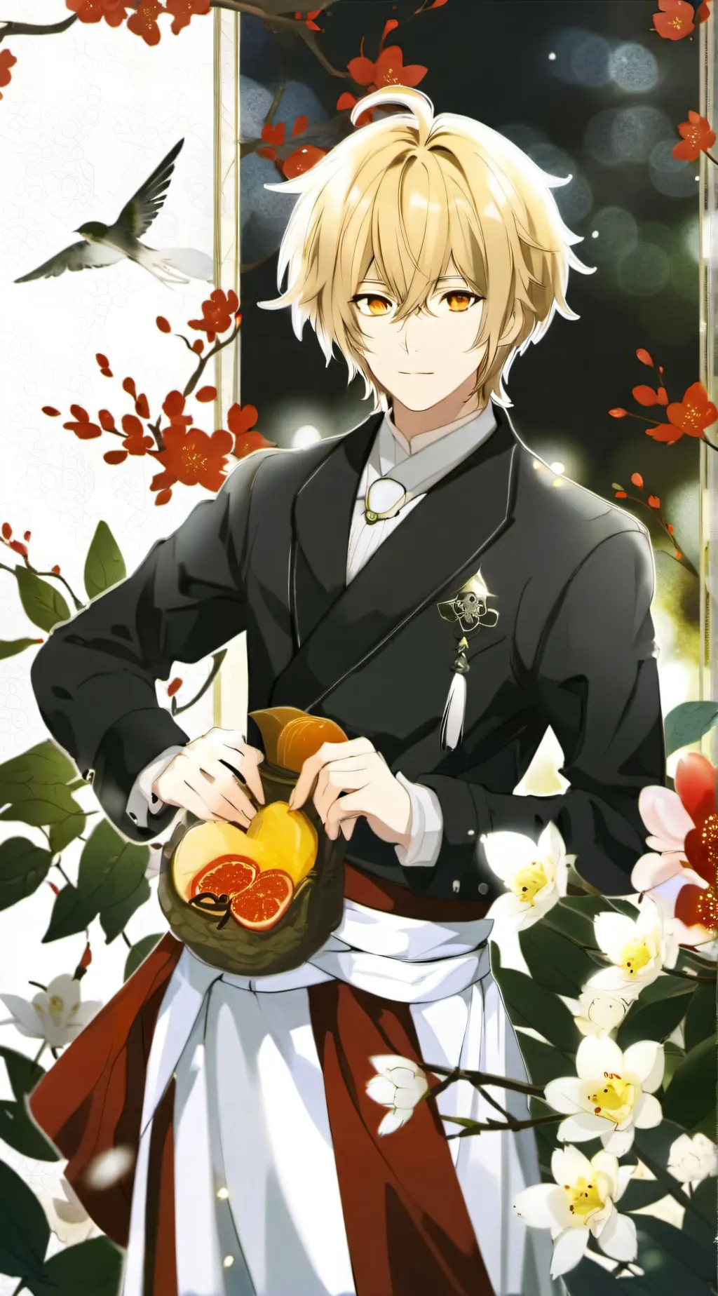ai character: school crush (lee background