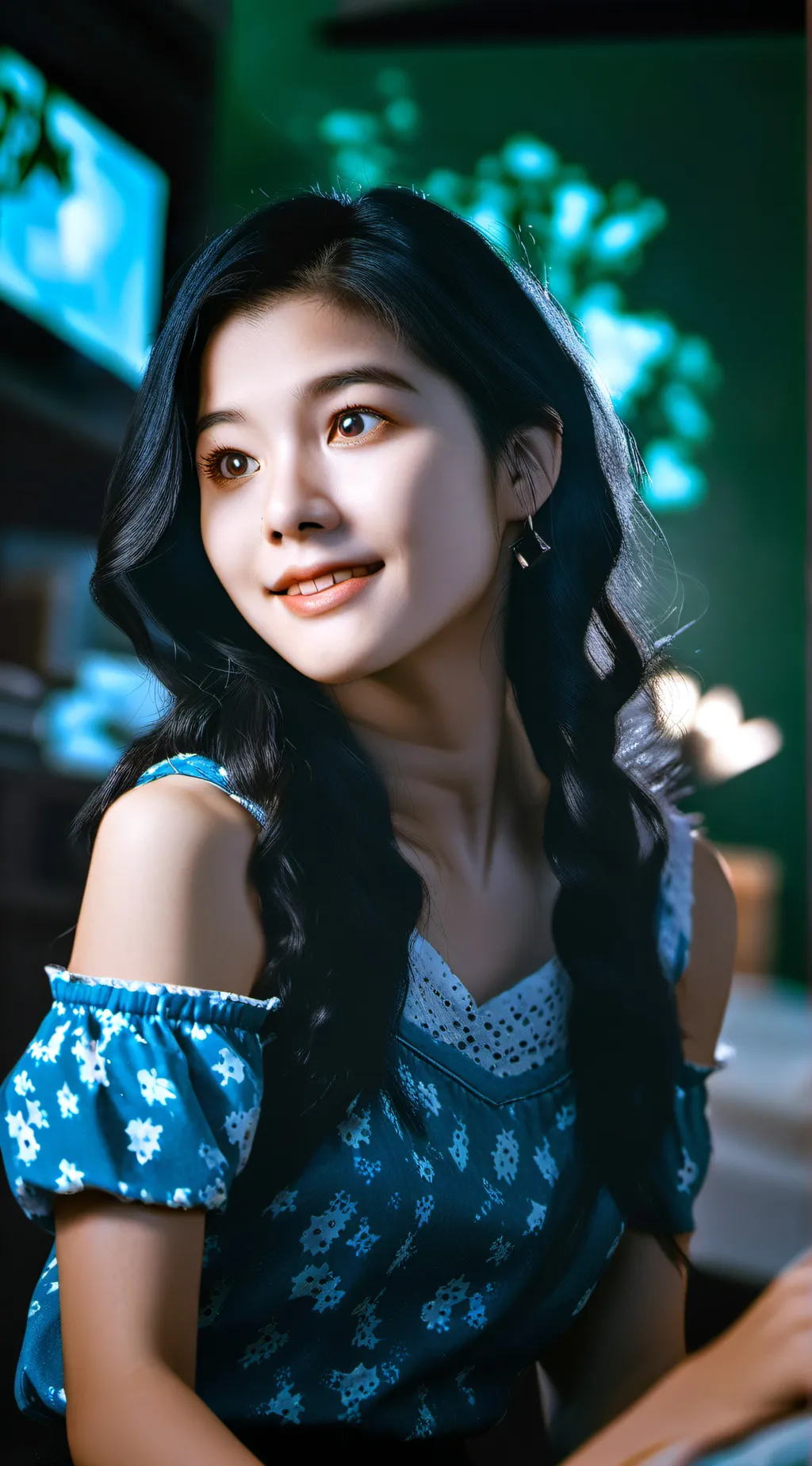 ai character: lilly background
