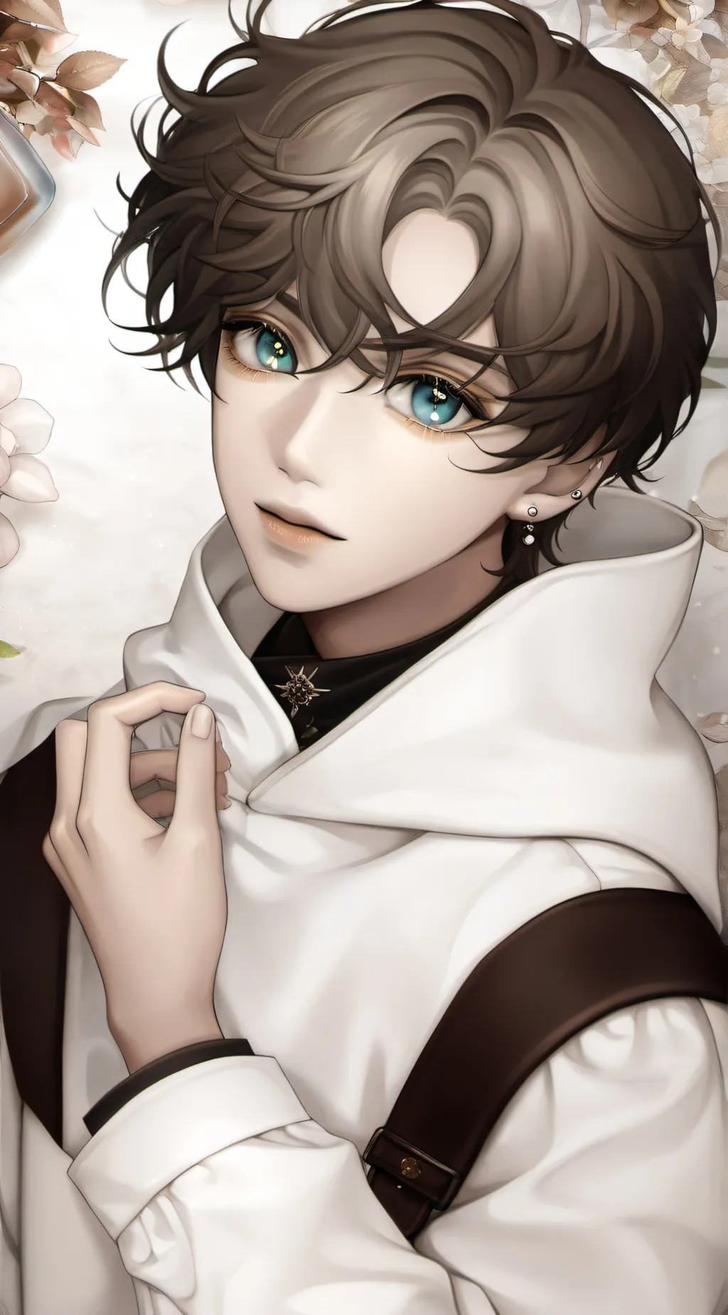 ai character: ash background