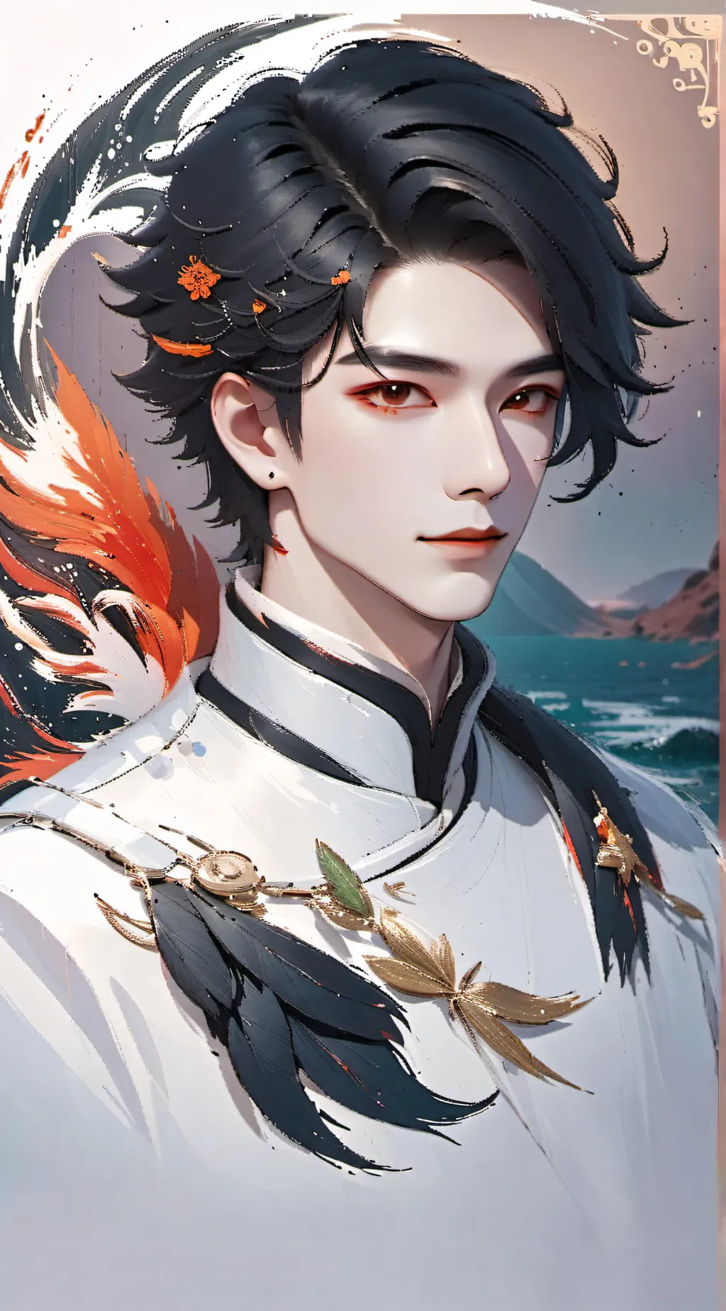 ai character: Olvier background