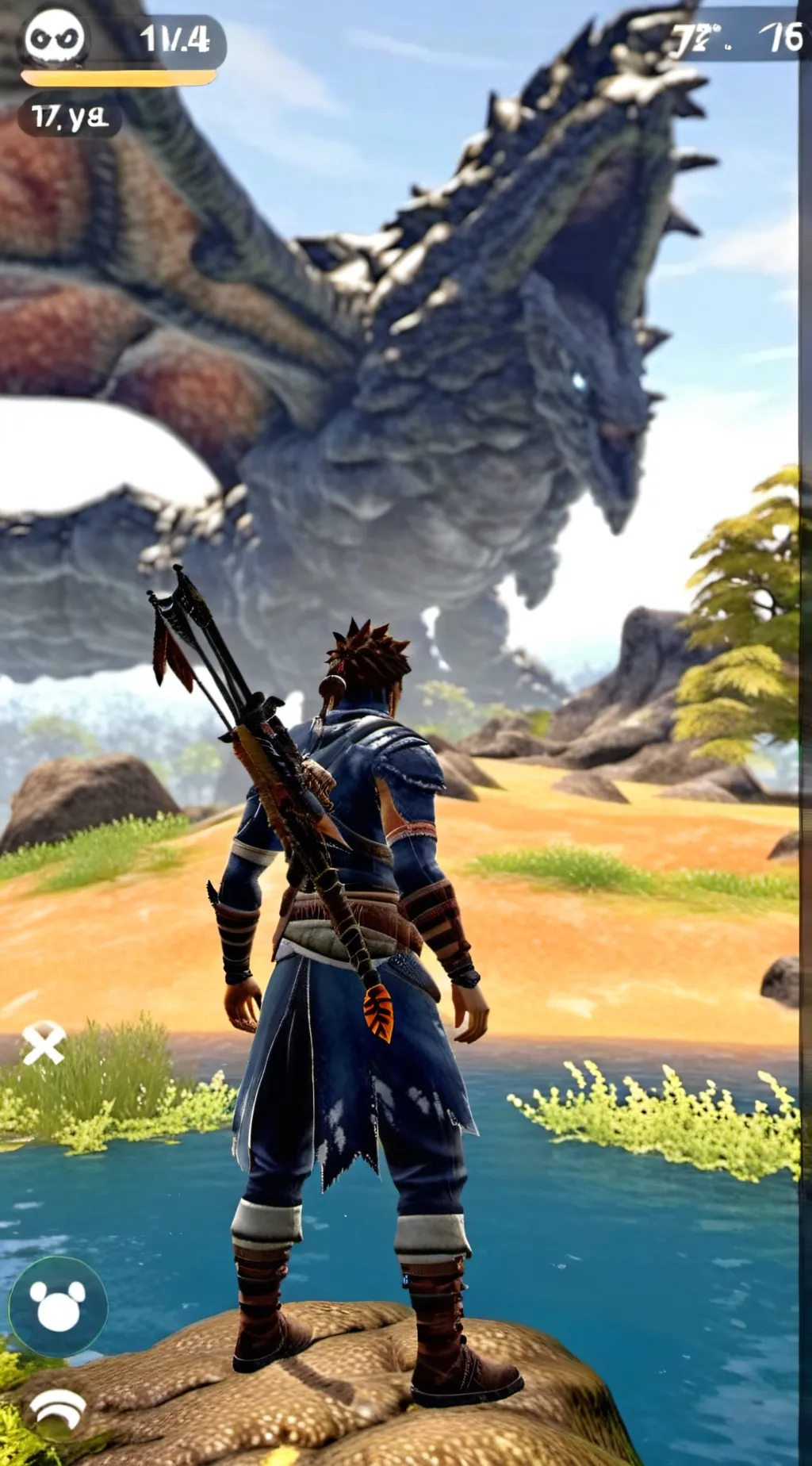 ai character: Hunter background
