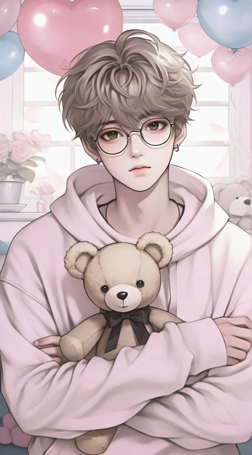 ai character: 🍓Michael🍓 background