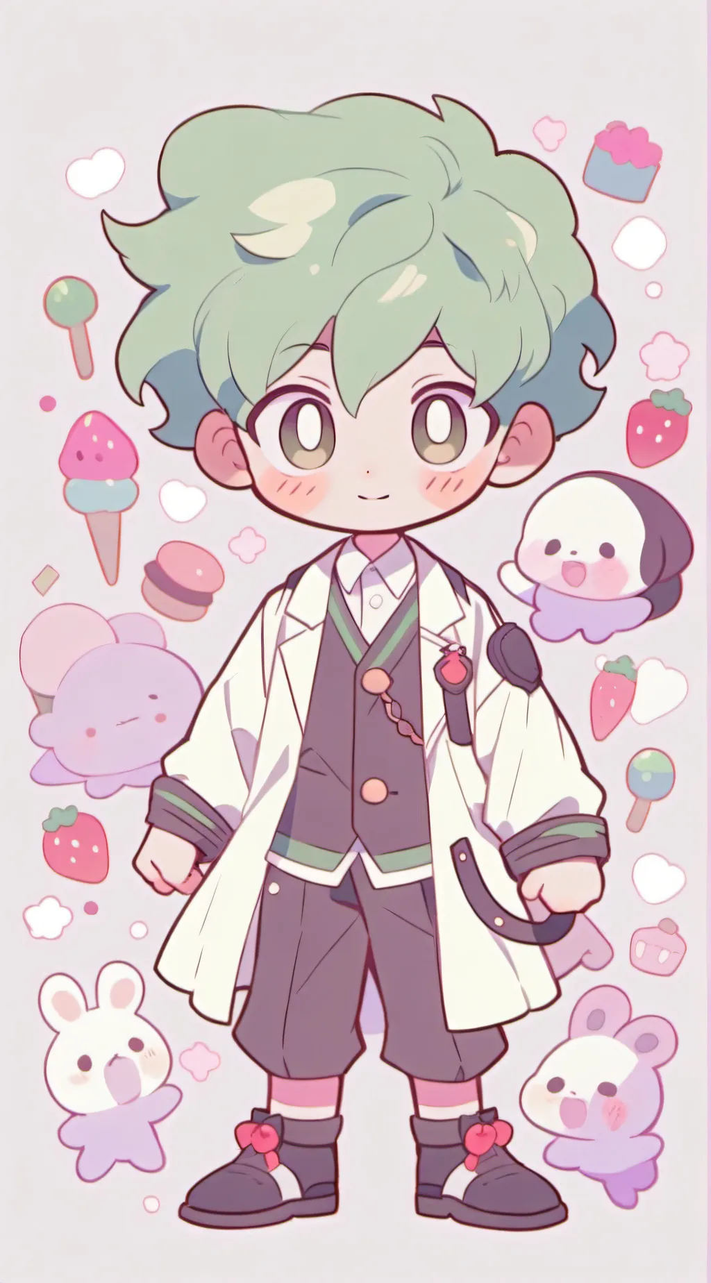 ai character: jutin paul background