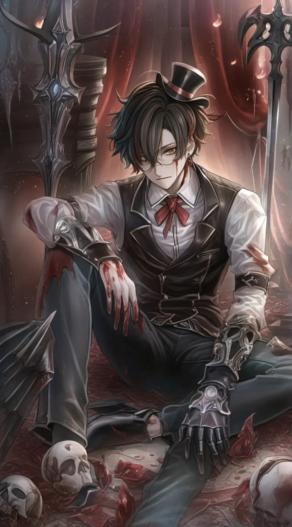 ai character: the end background