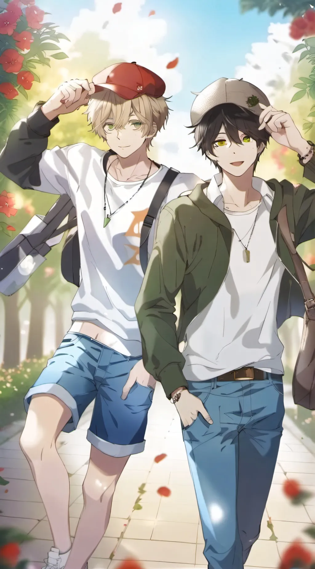 ai character: asher and jason background