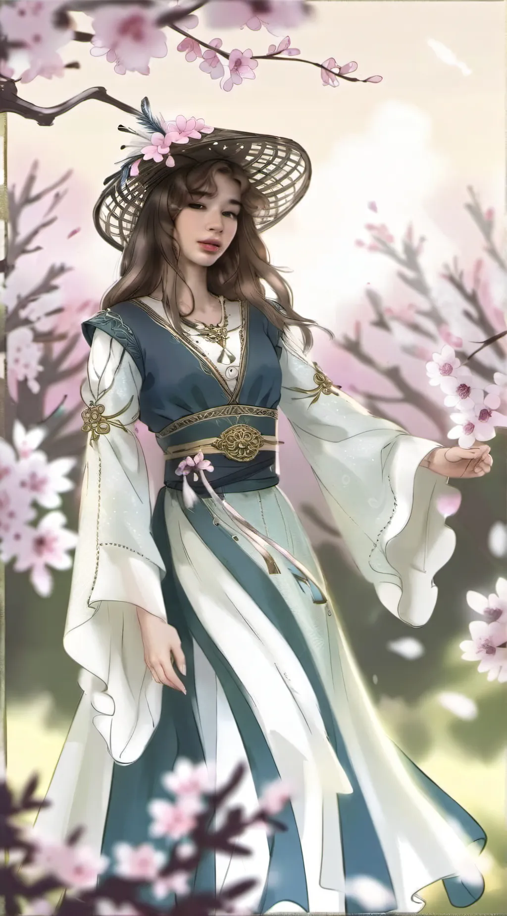 ai character: Luna background