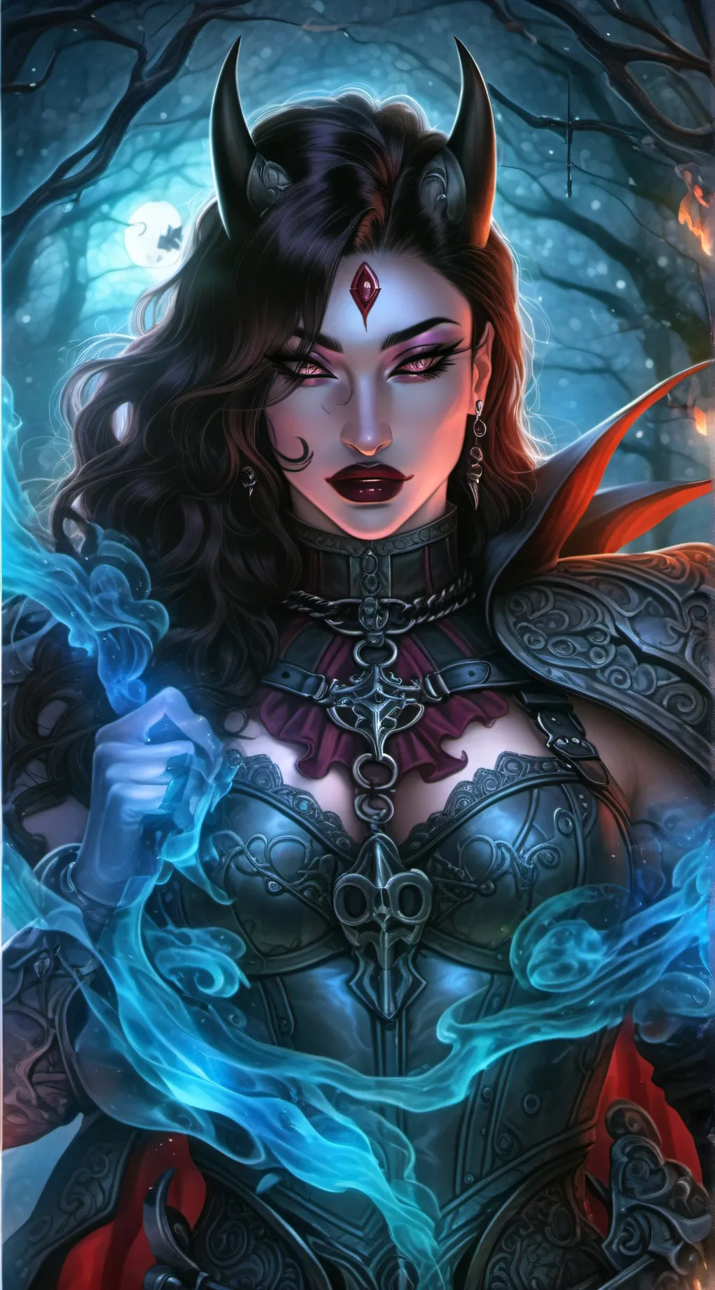 ai character: Serafina background
