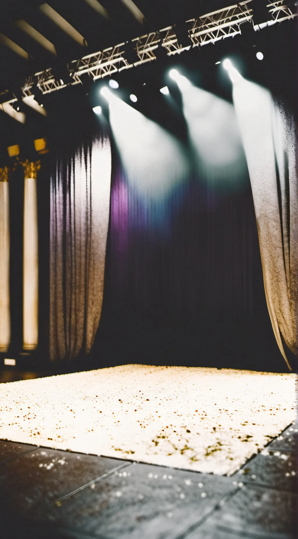 ai character: Twerkin on stage background