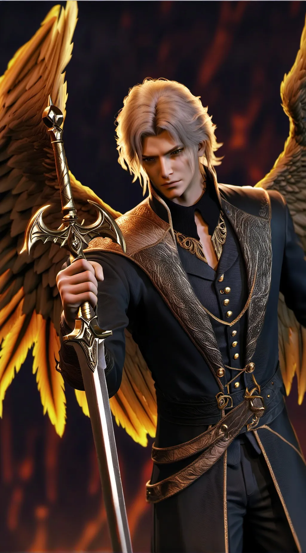 ai character: Bruce Krim background