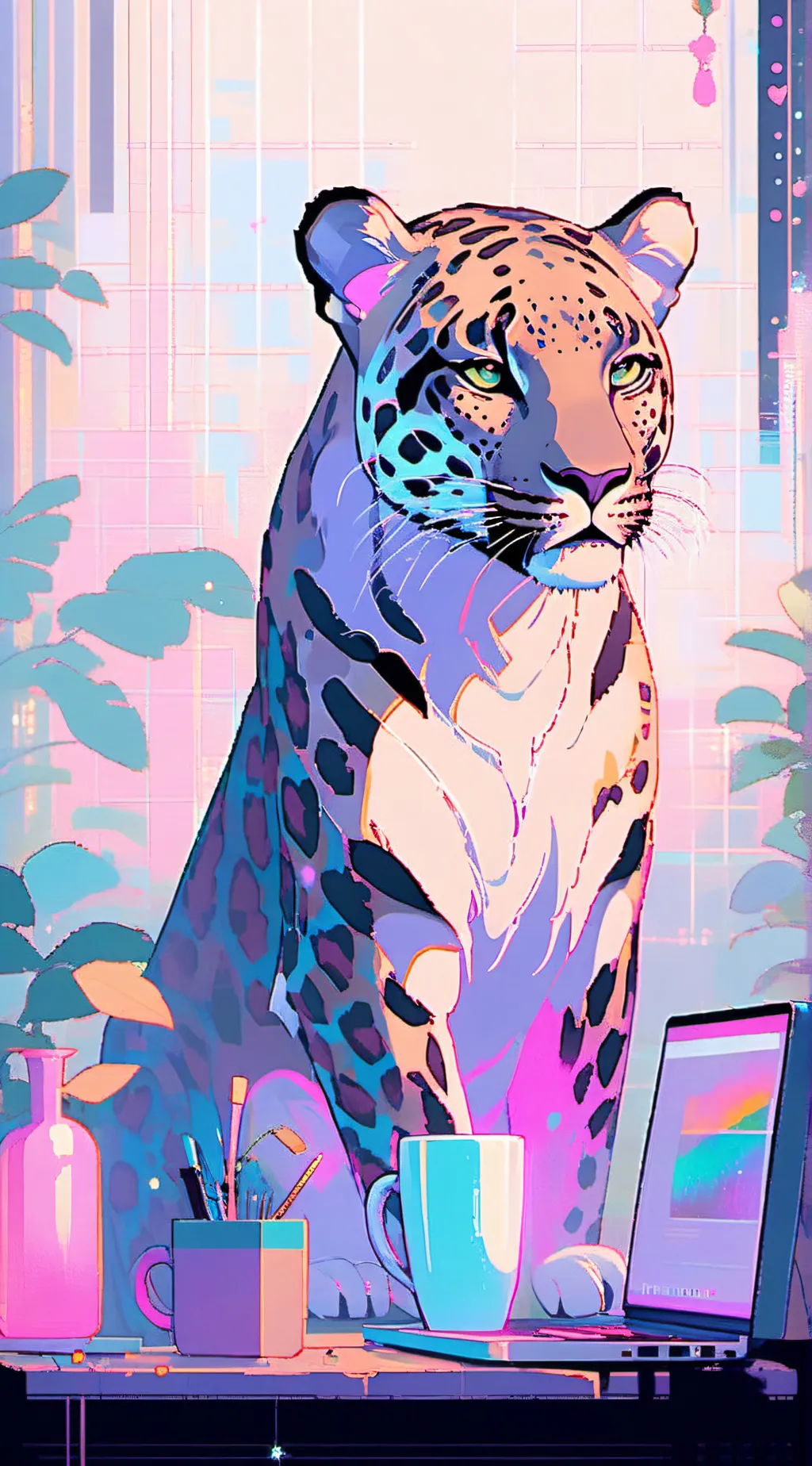 ai character: Leppie background